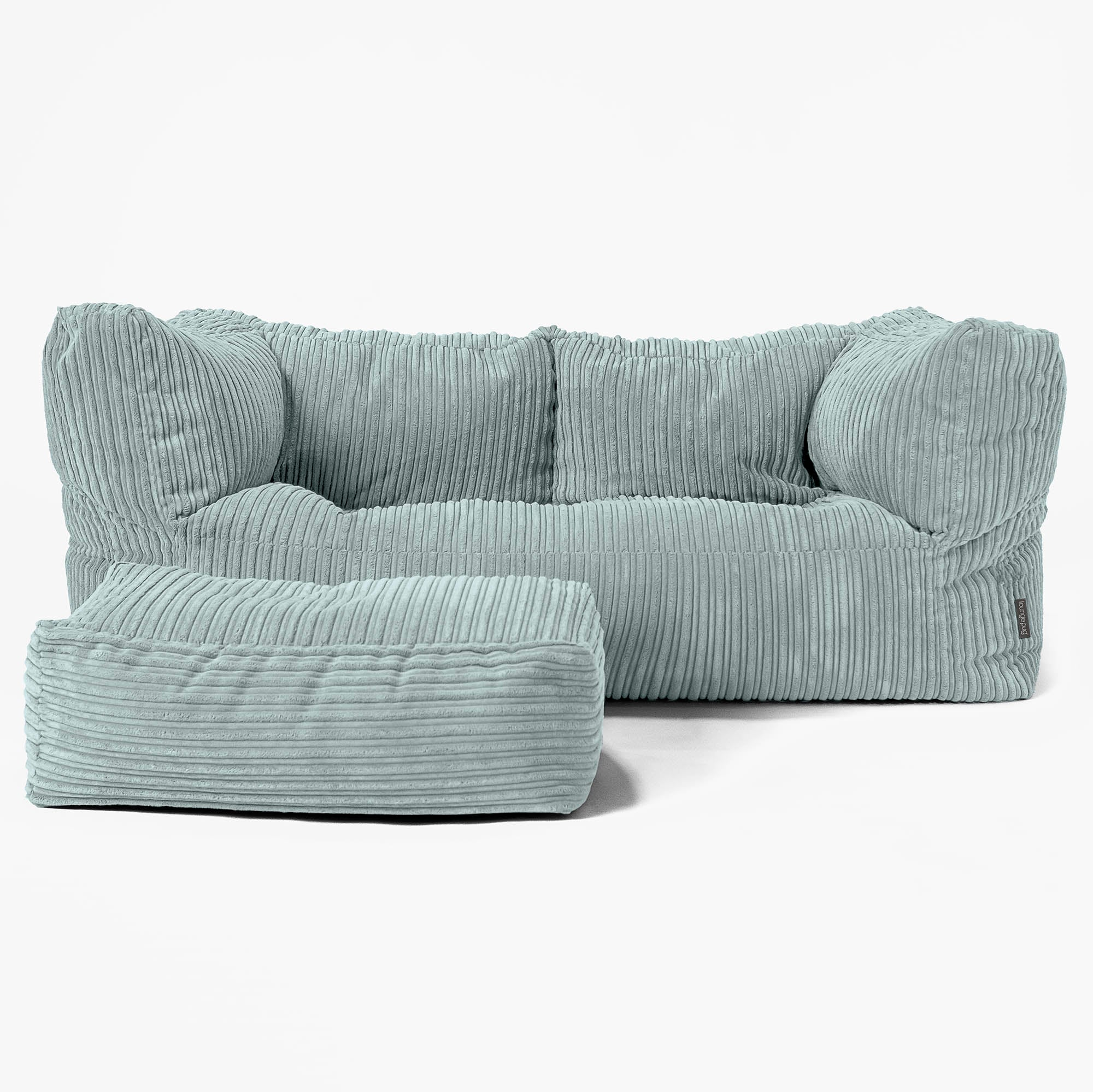 2-Sitzer Albert Sitzsacksofa - Cord Mintgrün - Image 2