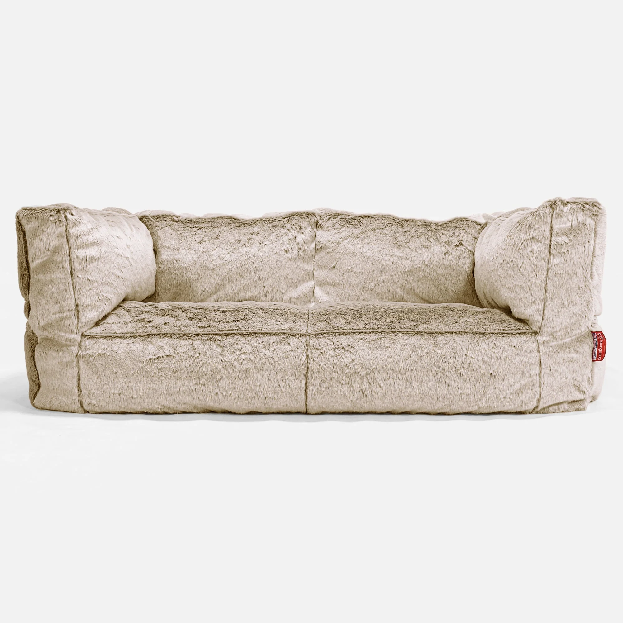2-Sitzer Albert Sitzsacksofa Ersatz Bezug - Kaninchen Kunstfell - Image 3