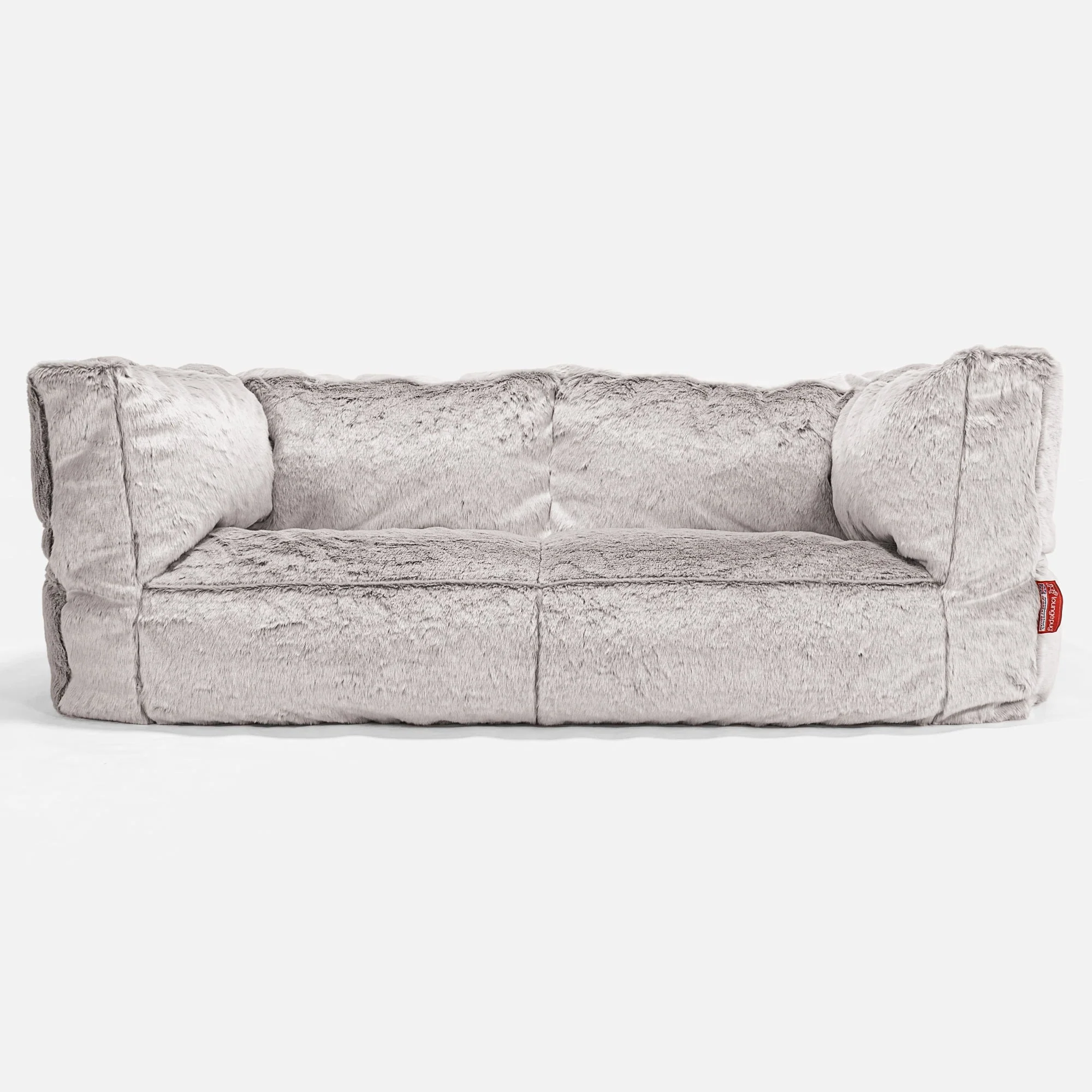 2-Sitzer Albert Sitzsacksofa Ersatz Bezug - Kaninchen Kunstfell - Image 4