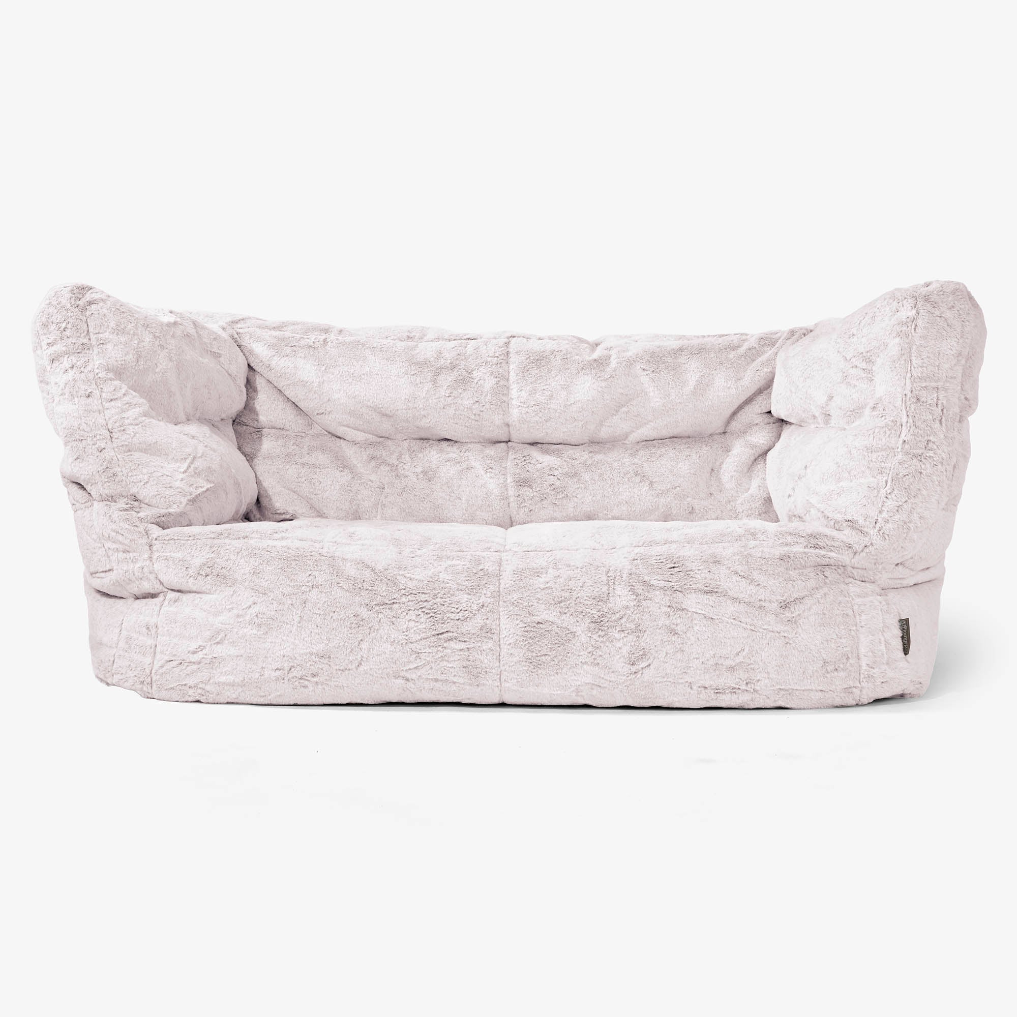 2-Sitzer Louis Sitzsacksofa Ersatz Bezug - Kaninchen Kunstfell - Image 2