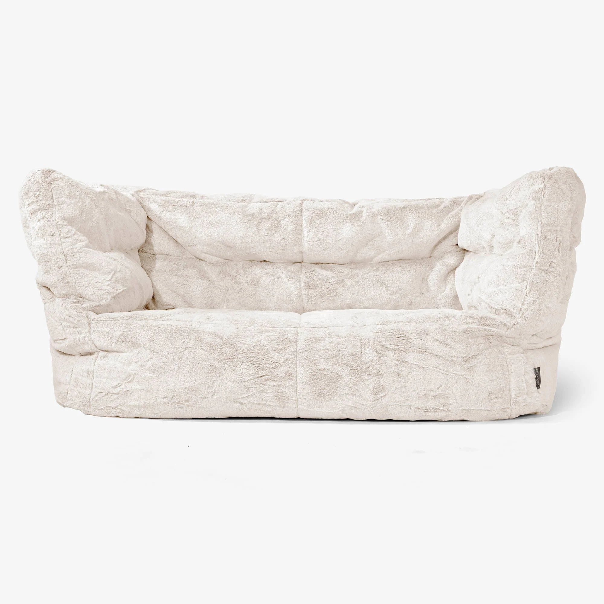 2-Sitzer Louis Sitzsacksofa Ersatz Bezug - Kaninchen Kunstfell - Image 5