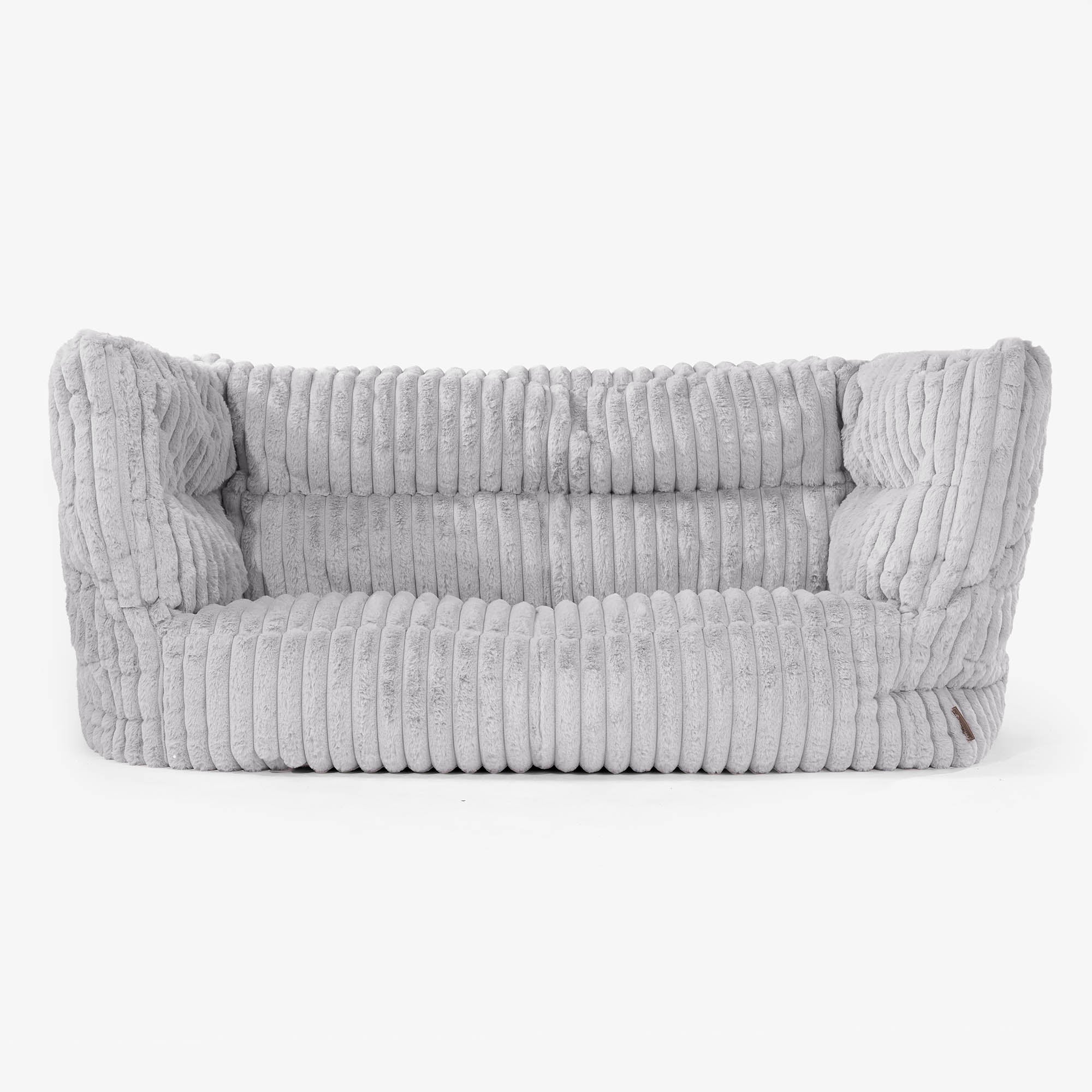 2-Sitzer Louis Sitzsacksofa Ersatz Bezug - Ultra Plüsch Cord - Image 4