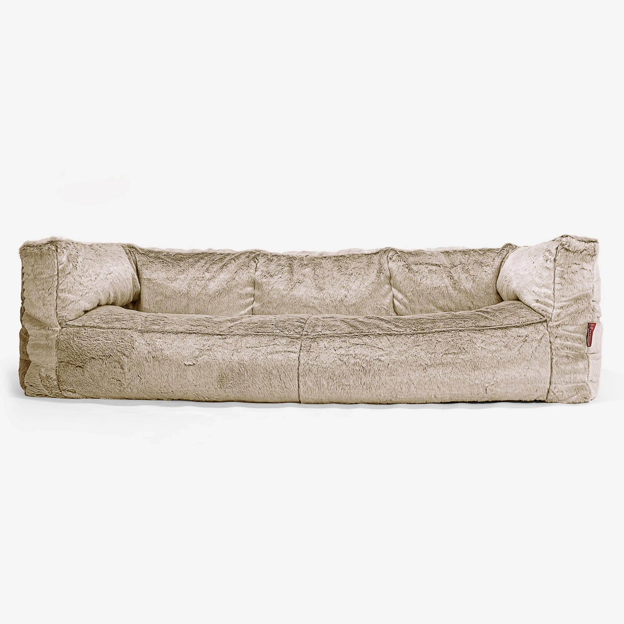 3-Sitzer Albert Sitzsacksofa Ersatz Bezug - Kaninchen Kunstfell - Image 3