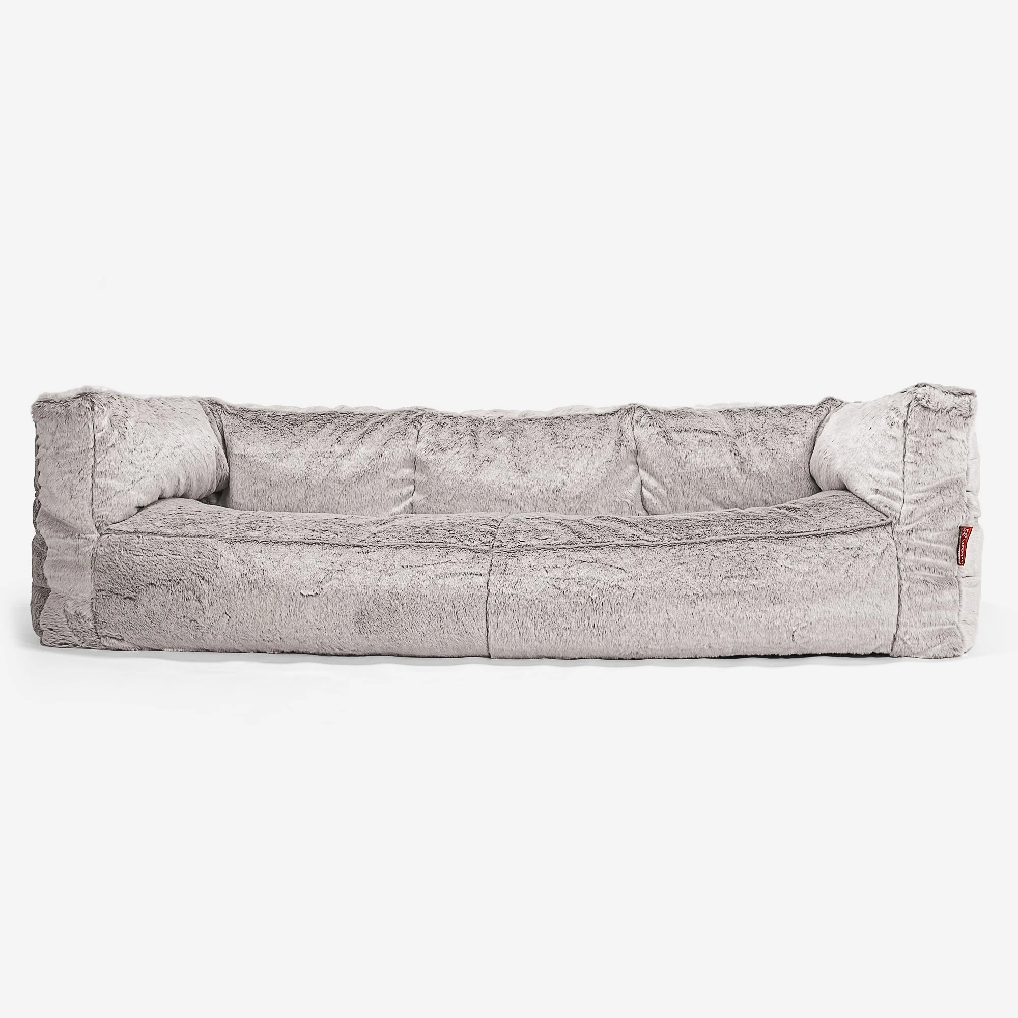3-Sitzer Albert Sitzsacksofa Ersatz Bezug - Kaninchen Kunstfell - Image 4