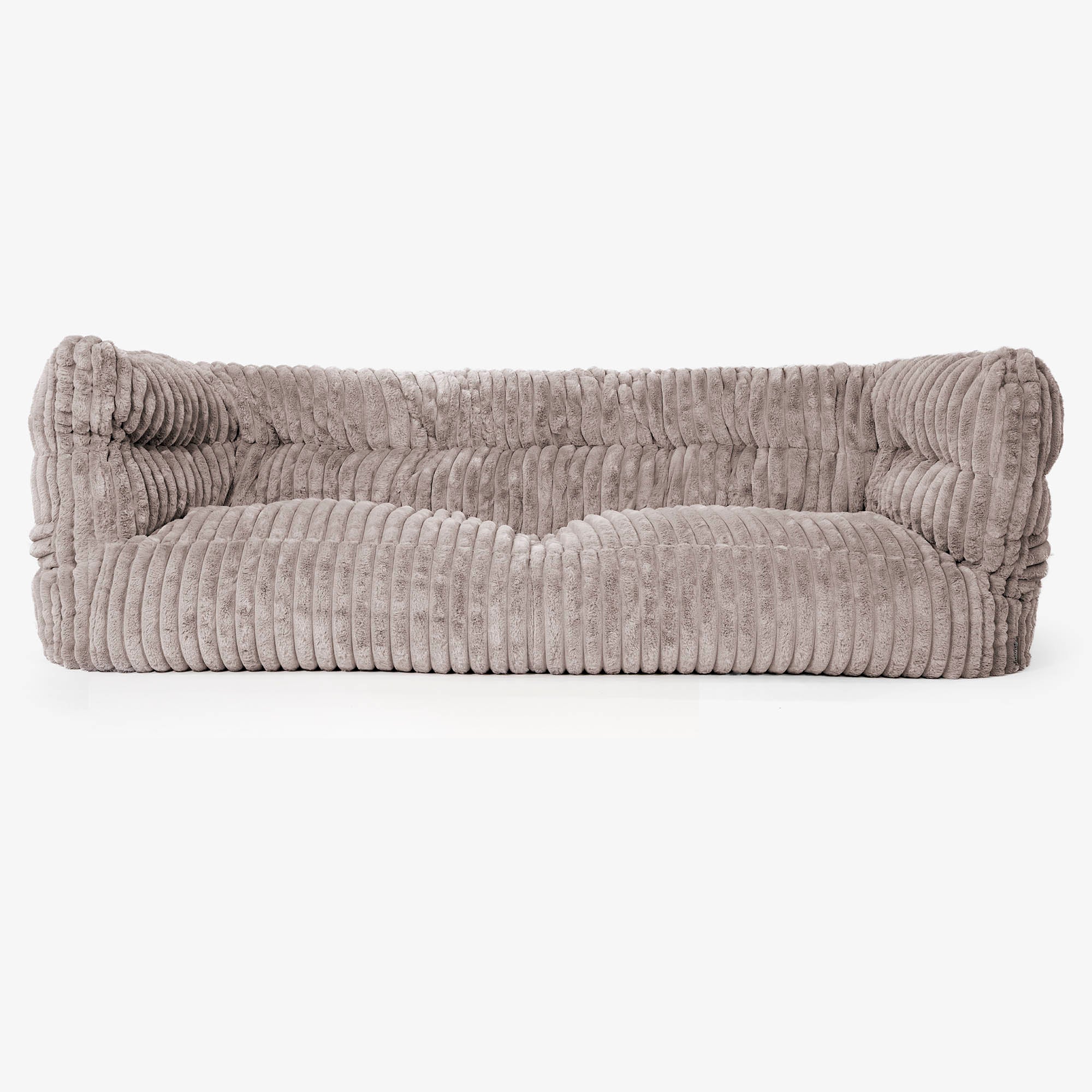 3-Sitzer Louis Sitzsacksofa Ersatz Bezug - Ultra Plüsch Cord - Image 5