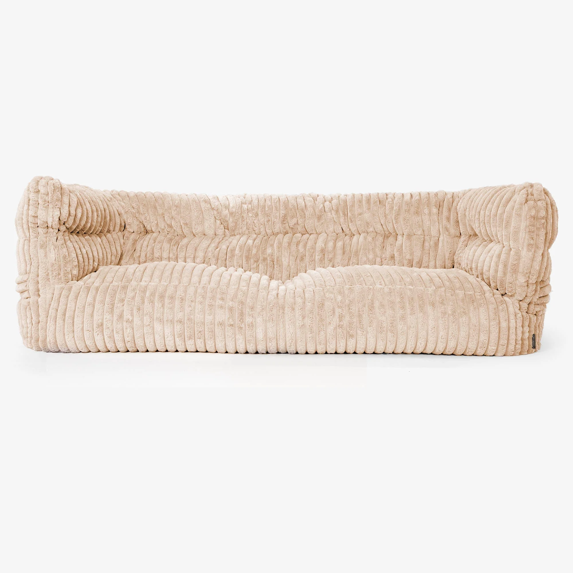 3-Sitzer Louis Sitzsacksofa Ersatz Bezug - Ultra Plüsch Cord - Image 6