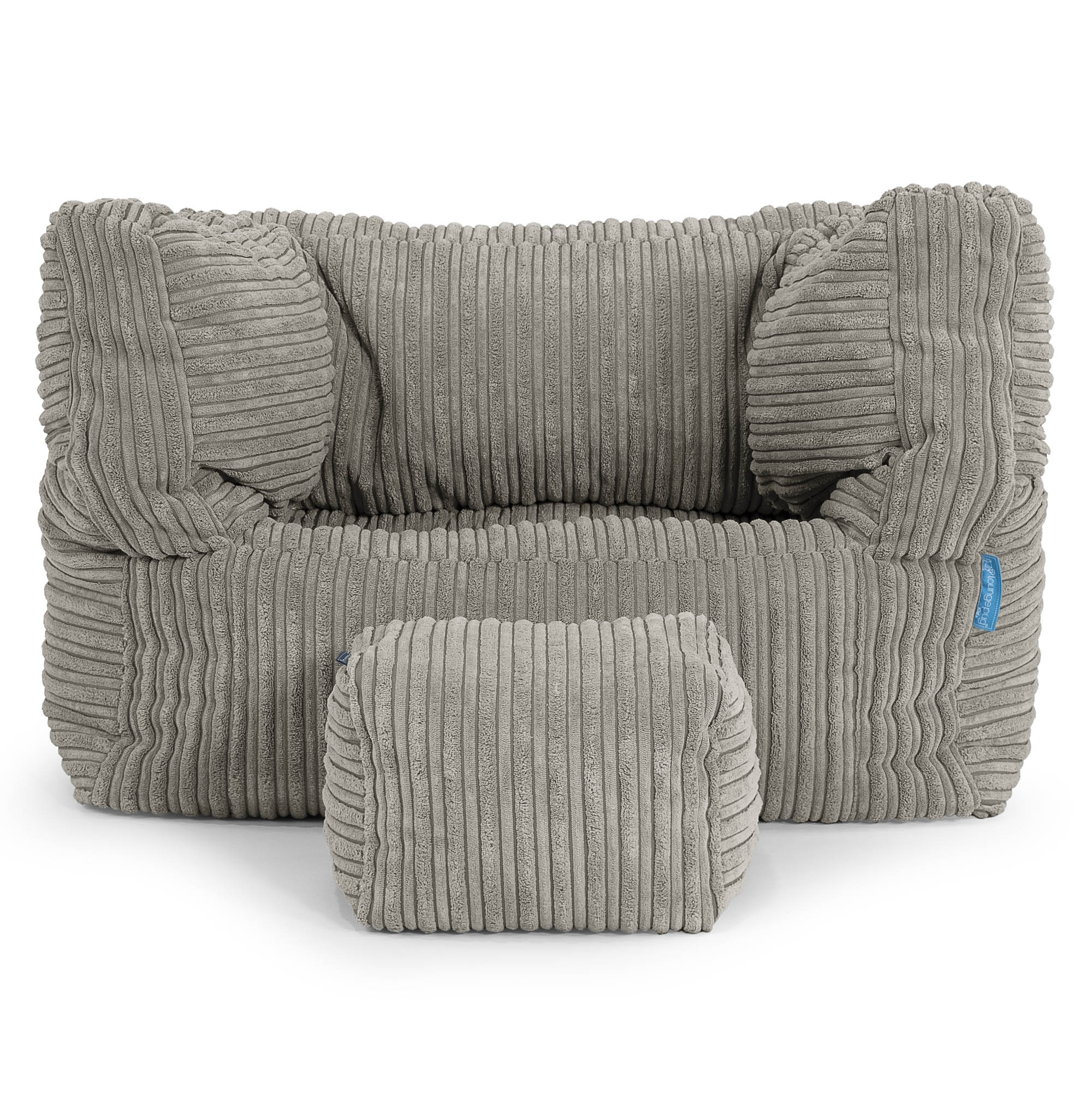 Albert Kinder Sitzsack Sessel 1-5 Jahre - Cord Nerzfarben - Image 3
