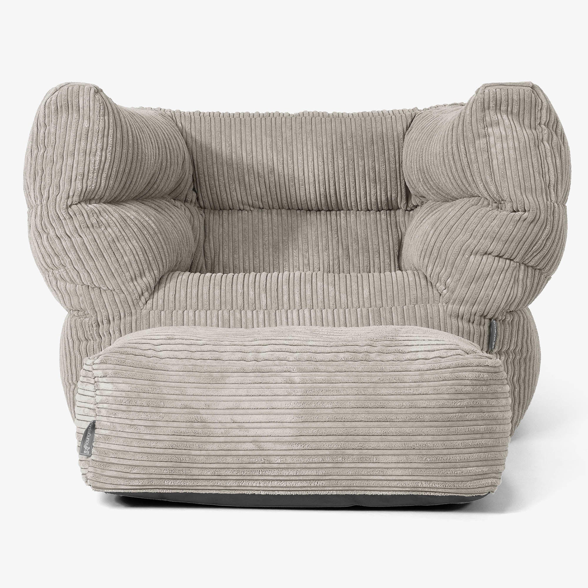 Louis Sitzsack Ohrensessel - Cord Nerzfarben - Image 2