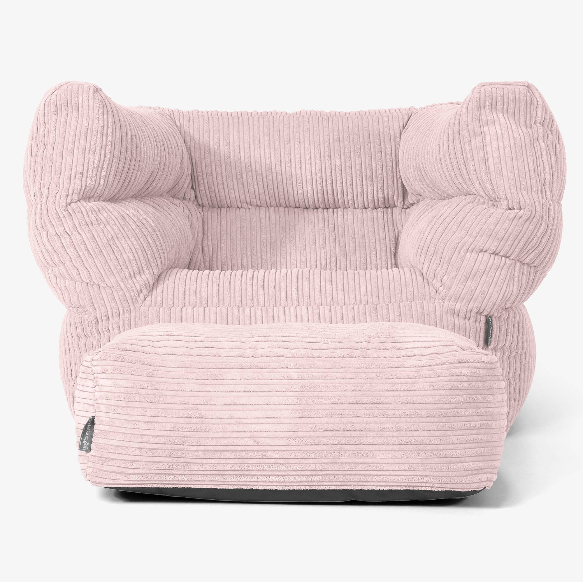 Louis Sitzsack Ohrensessel - Cord Rosa - Image 2