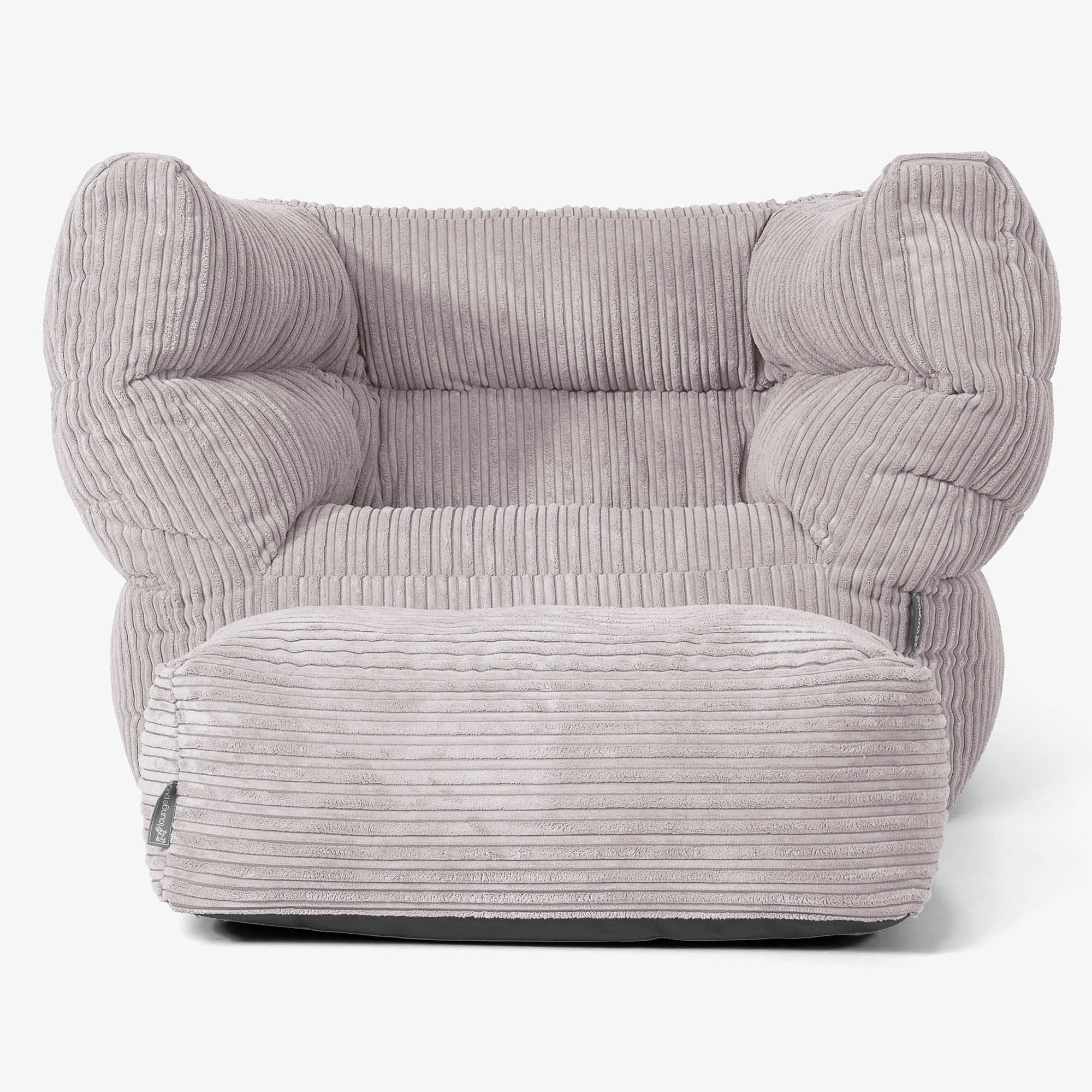 Louis Sitzsack Ohrensessel - Cord Silbergrau - Image 2