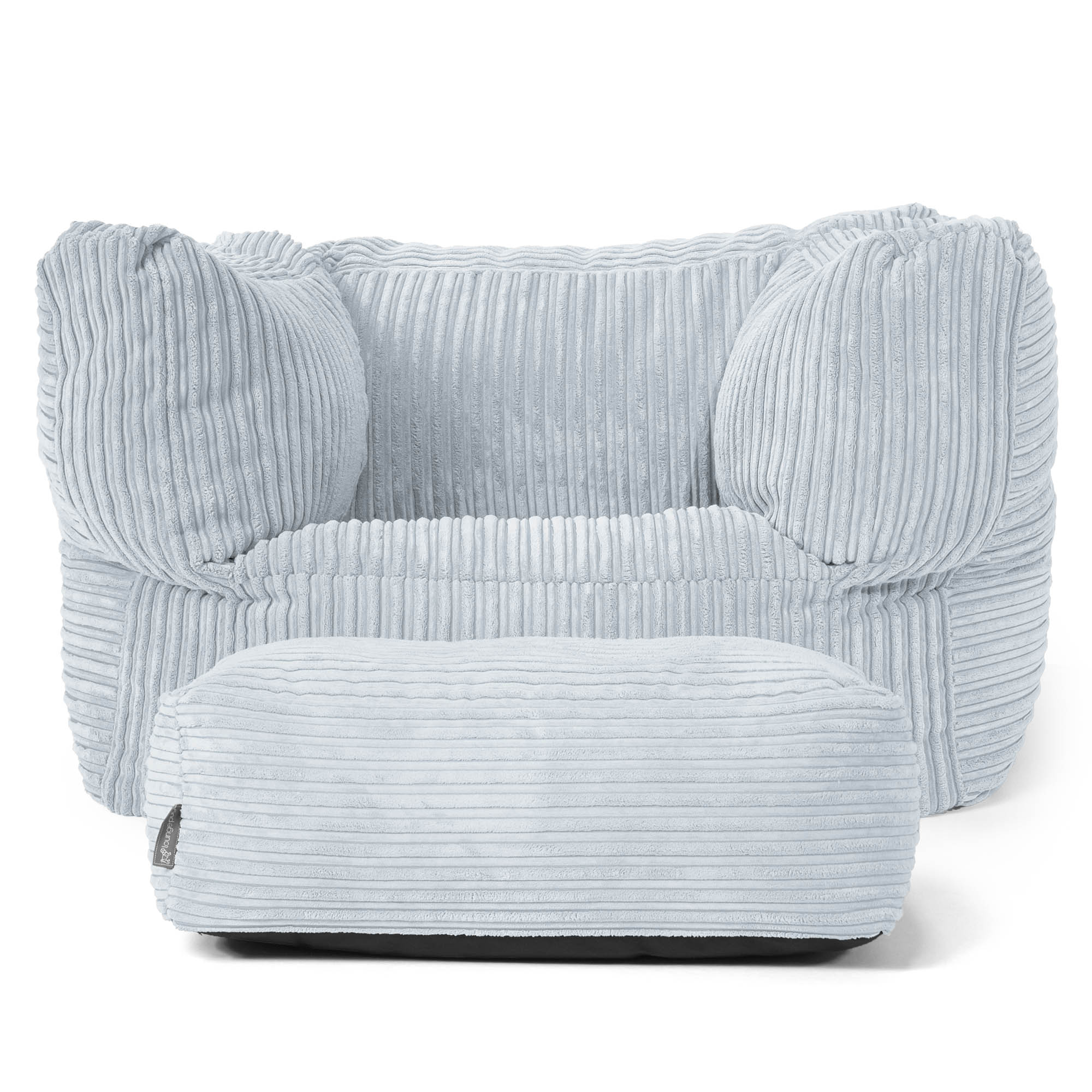 Albert Sitzsack Ohrensessel - Cord Baby Blau - Image 2