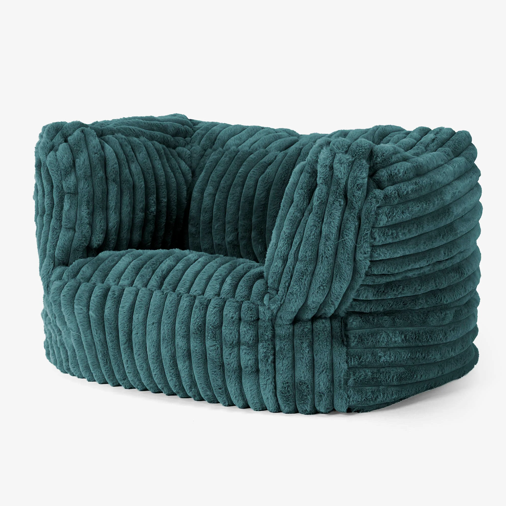 Albert Sitzsack Ohrensessel - Ultra Plüsch Cord Blaugrün - Image 3
