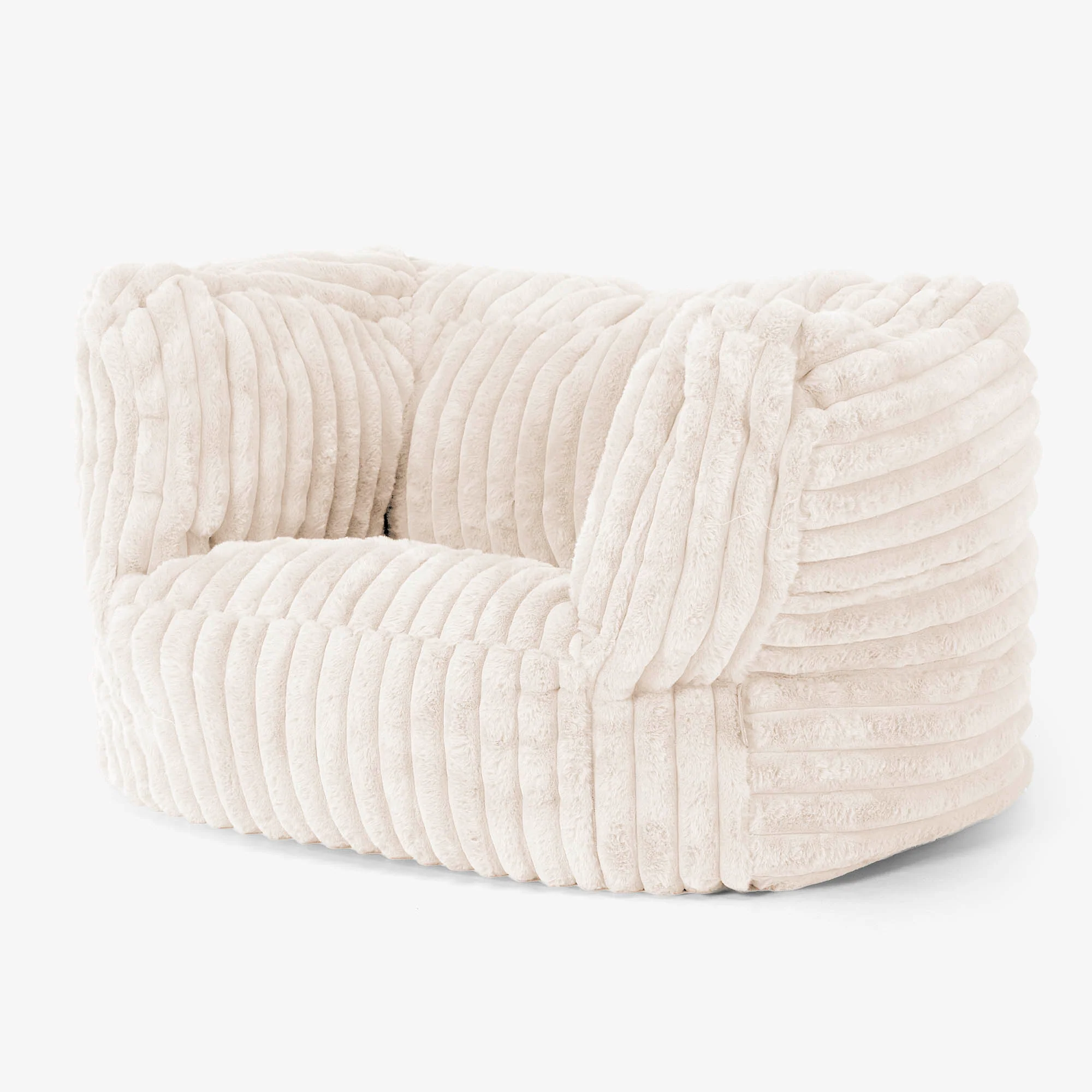 Albert Sitzsack Ohrensessel - Ultra Plüsch Cord Creme - Image 3