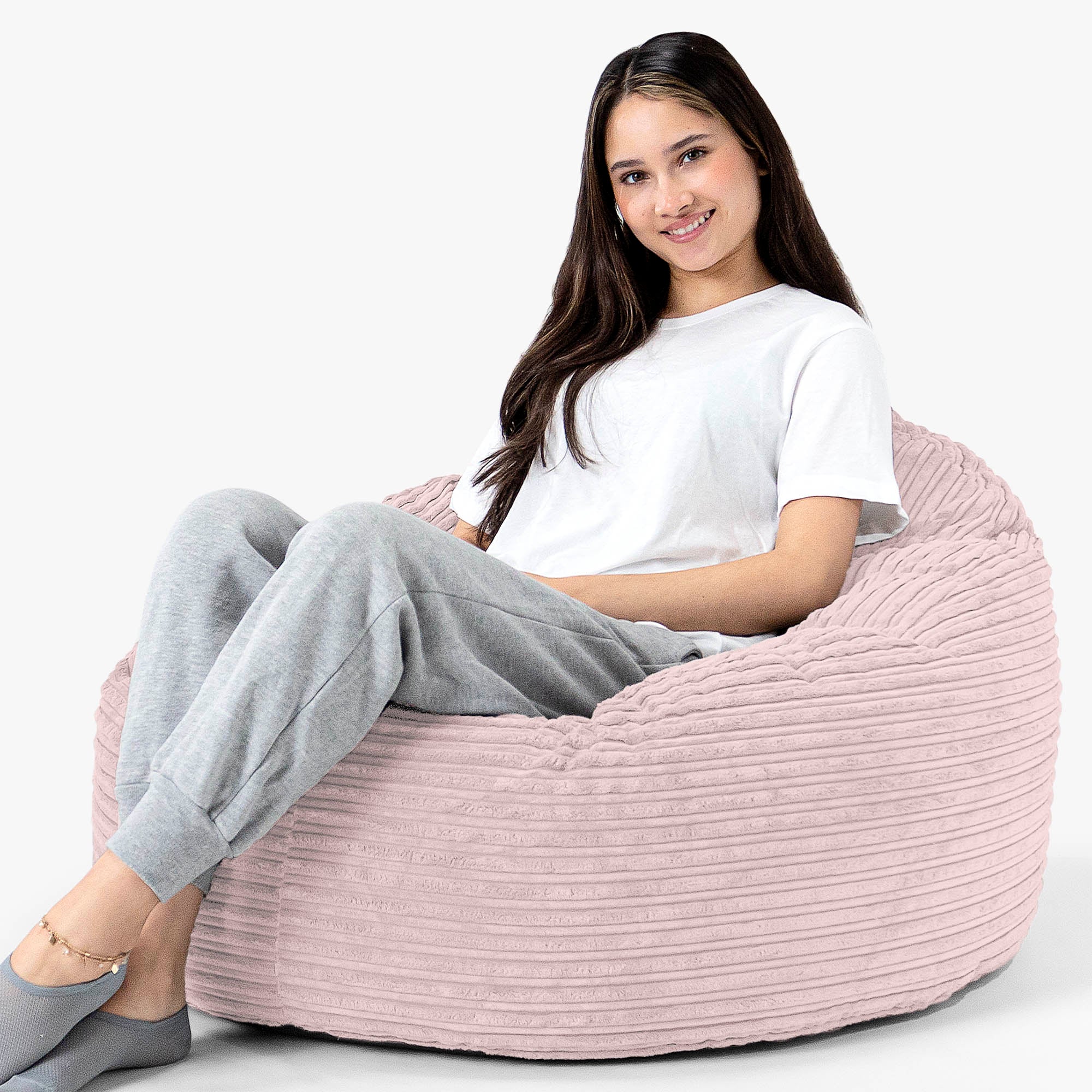 Archi Sitzsack - Cord Rosa - Image 2