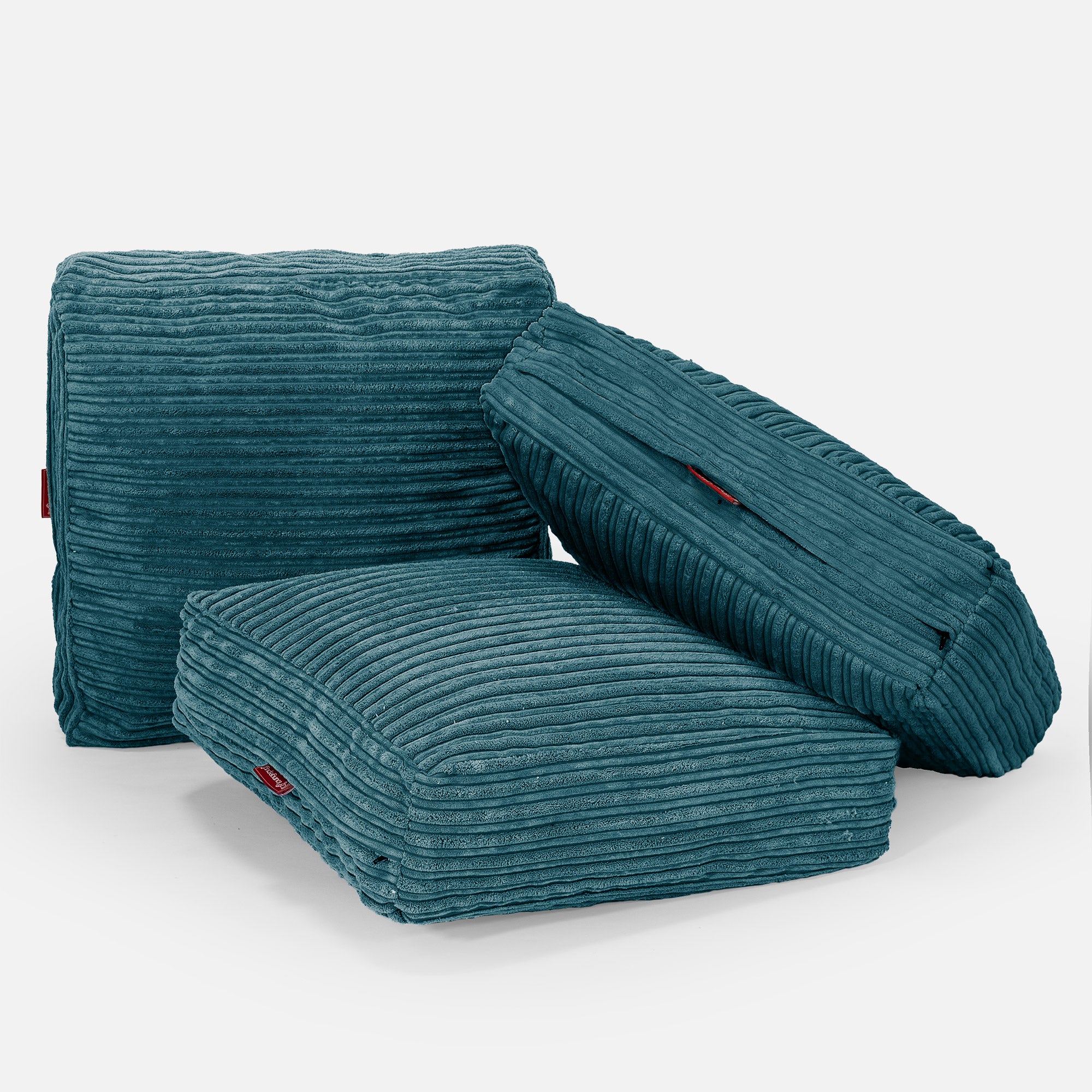 Sitzkissen - Cord Blaugrün - Image 4