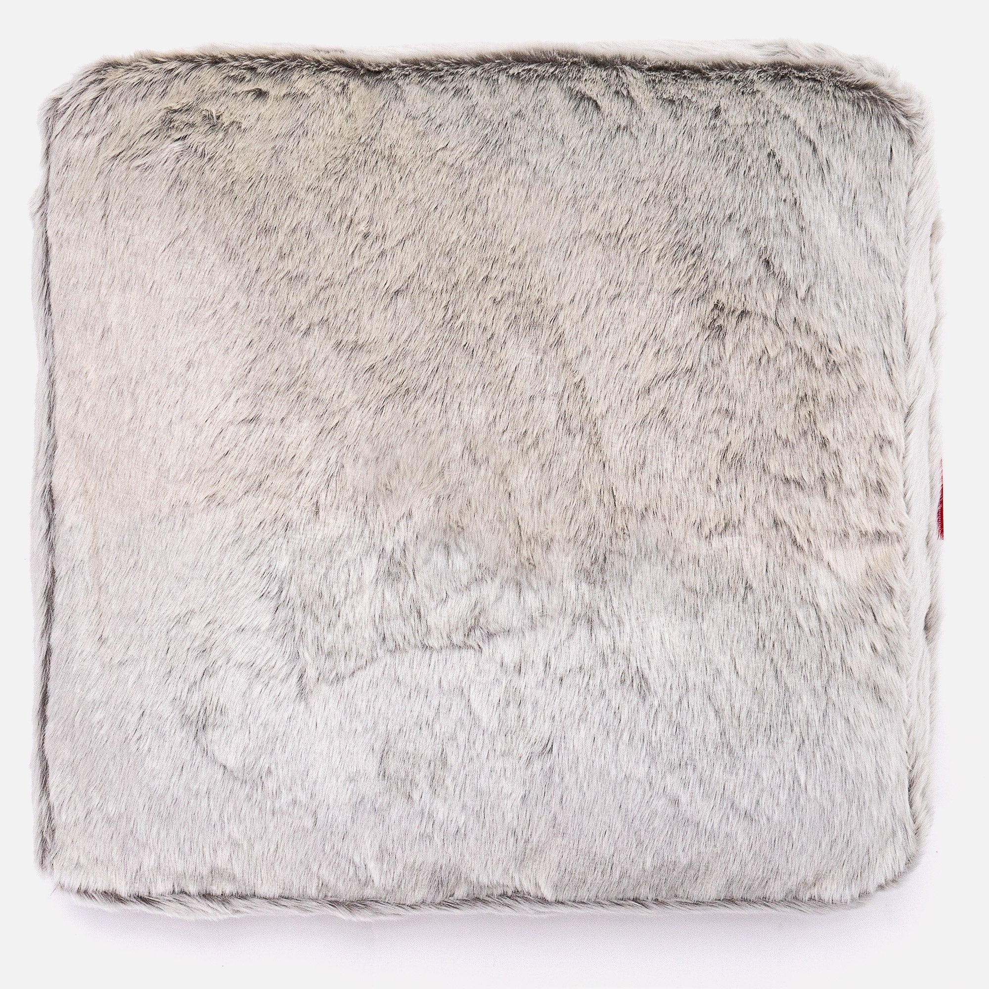Sitzkissen - Kaninchen Kunstfell Hellgrau - Image 3