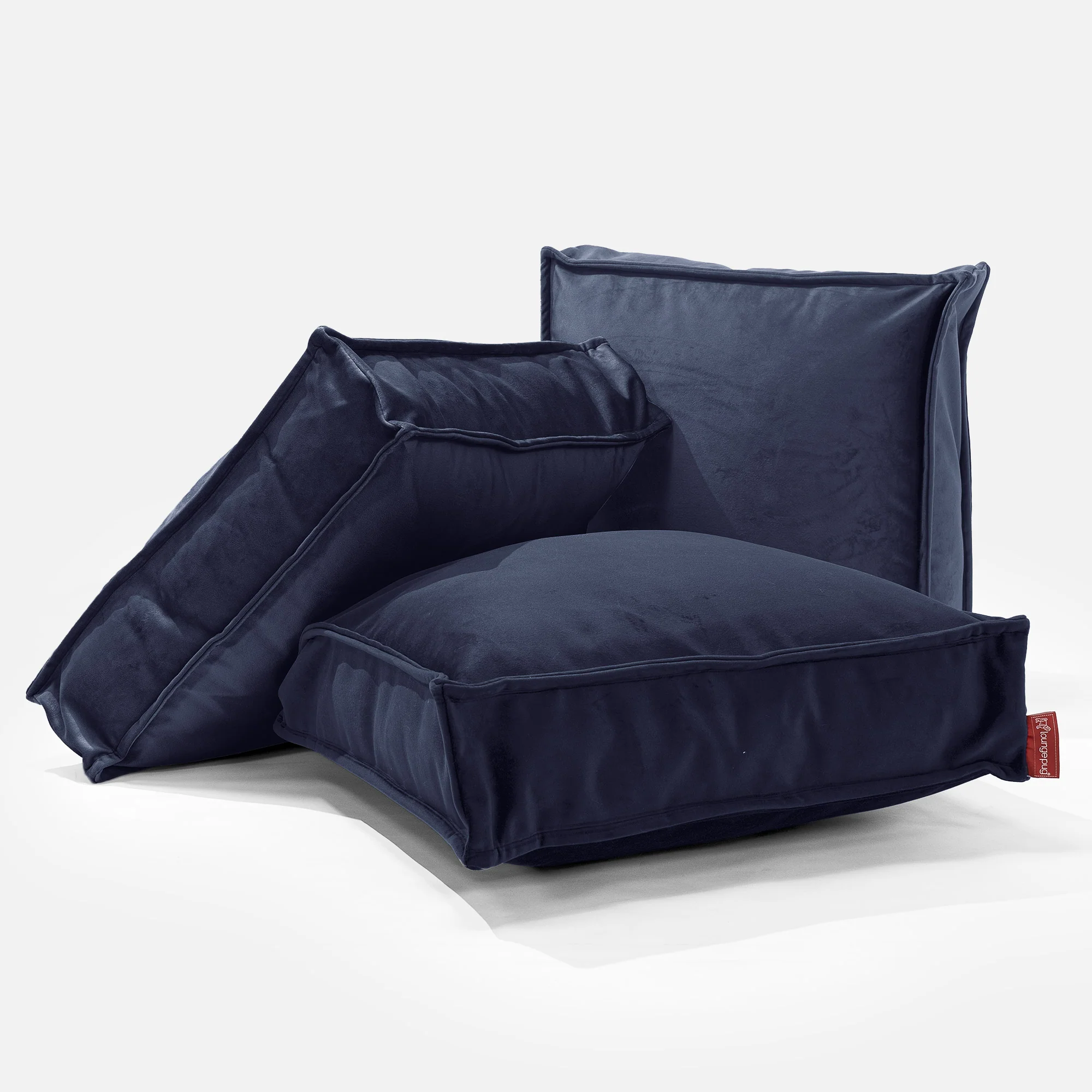 Sitzkissen - Samt Marineblau - Image 3