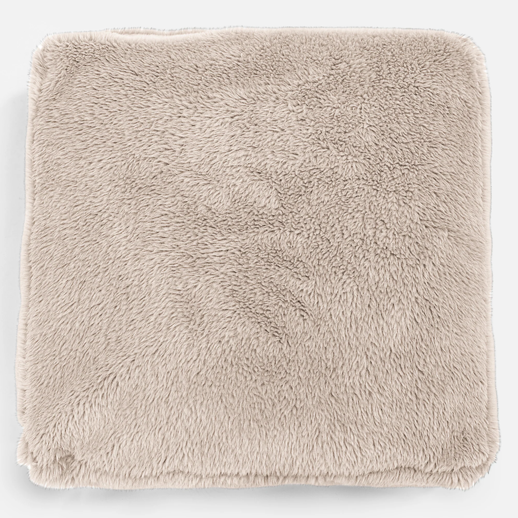 Sitzkissen - Teddy Kunstfell Nerzfarben - Image 2
