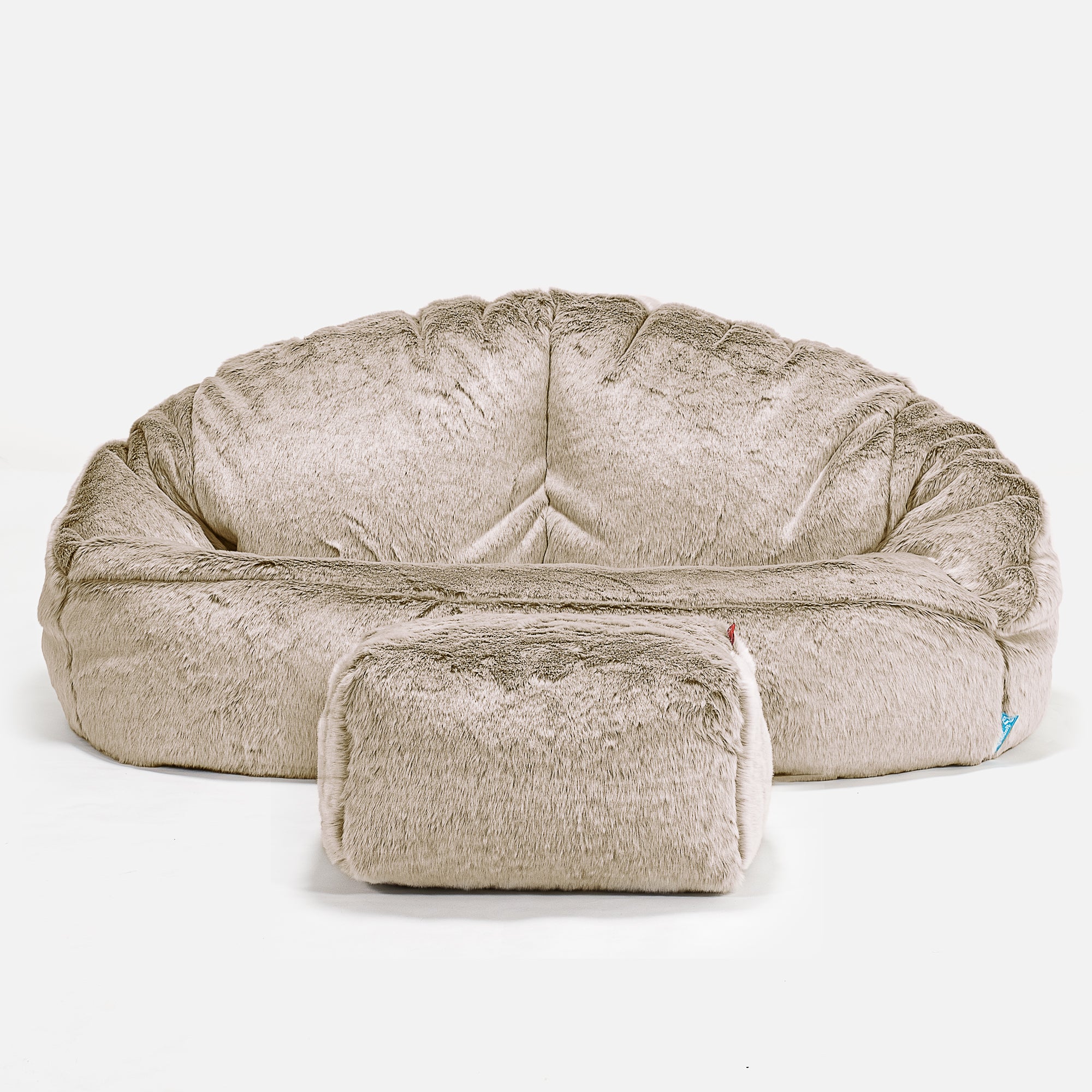 Kindersofa Bubble 2-6 jahren - Kaninchen Kunstfell Goldbraun - Image 2