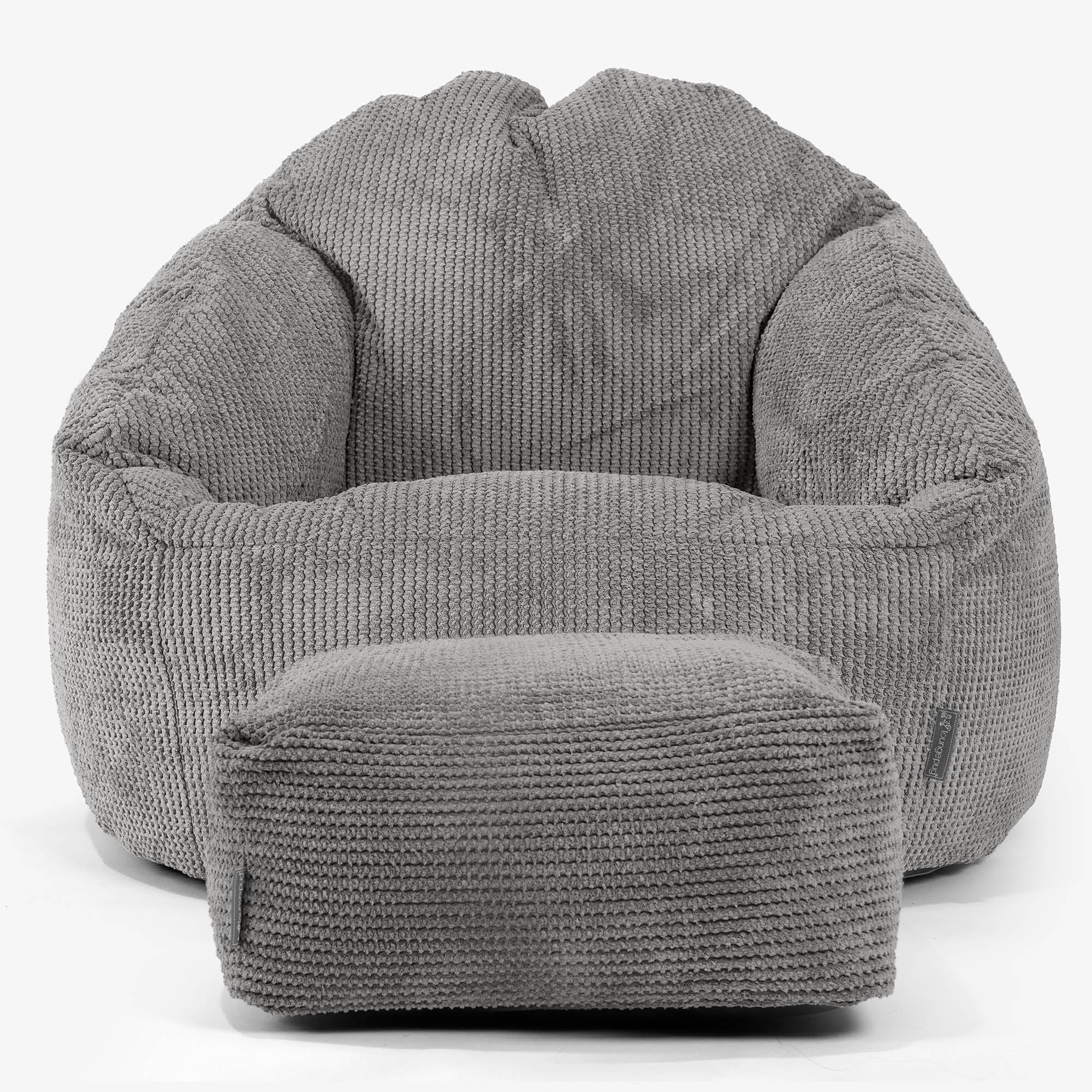 Bubble Sitzsack Sessel - Pom-Pom Anthrazit - Image 2