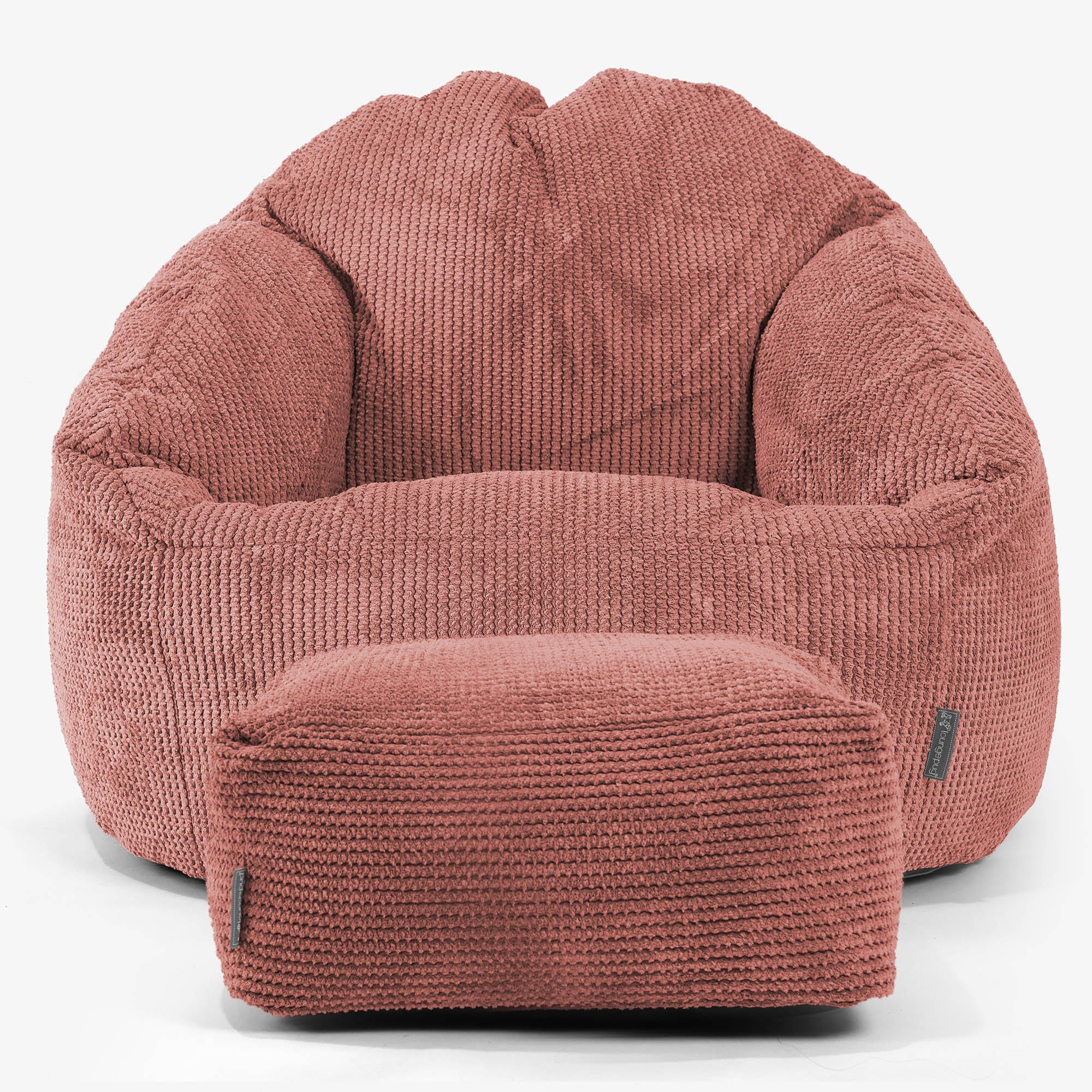Bubble Sitzsack Sessel - Pom-Pom Kürbisorange - Image 2