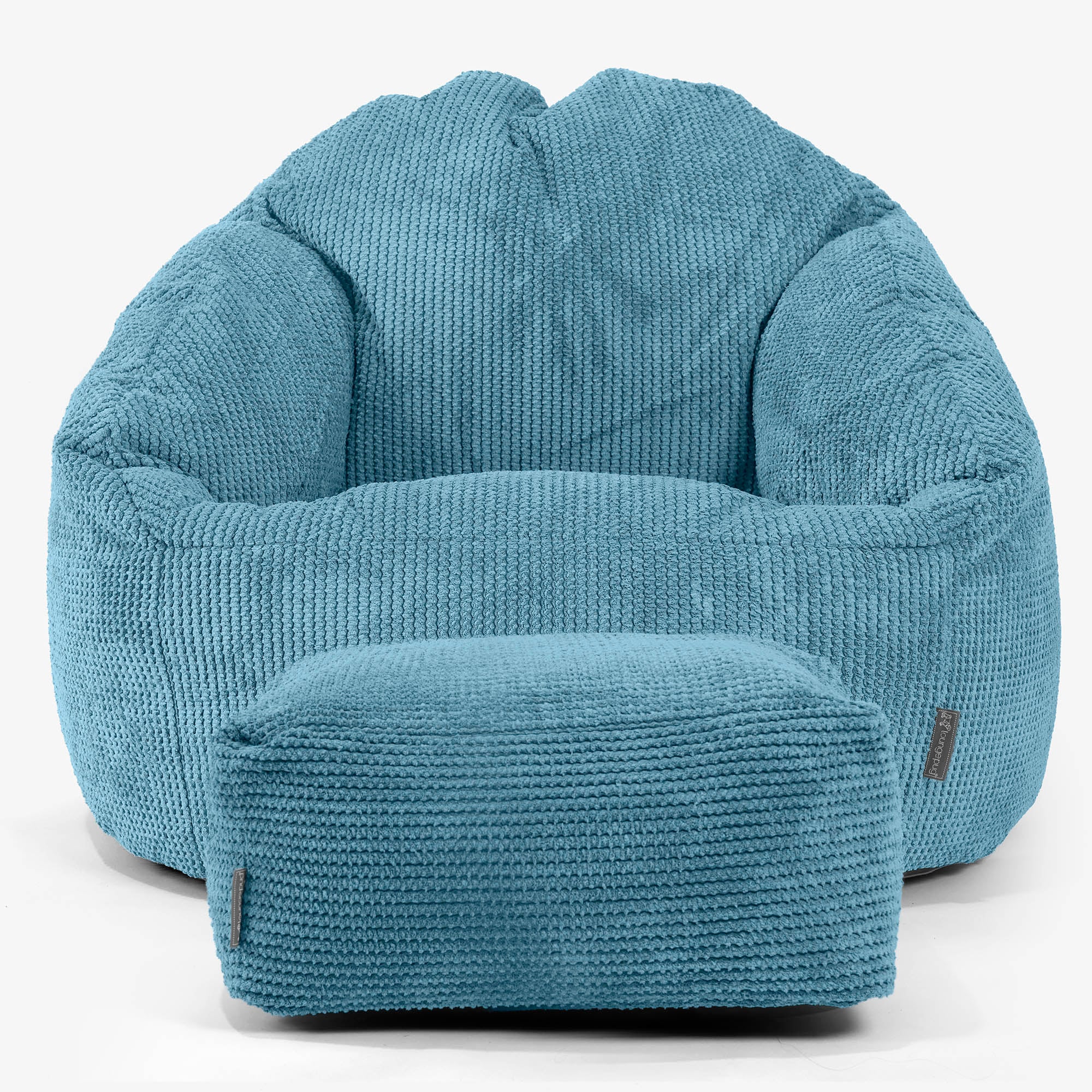 Bubble Sitzsack Sessel - Pom-Pom Türkis - Image 2