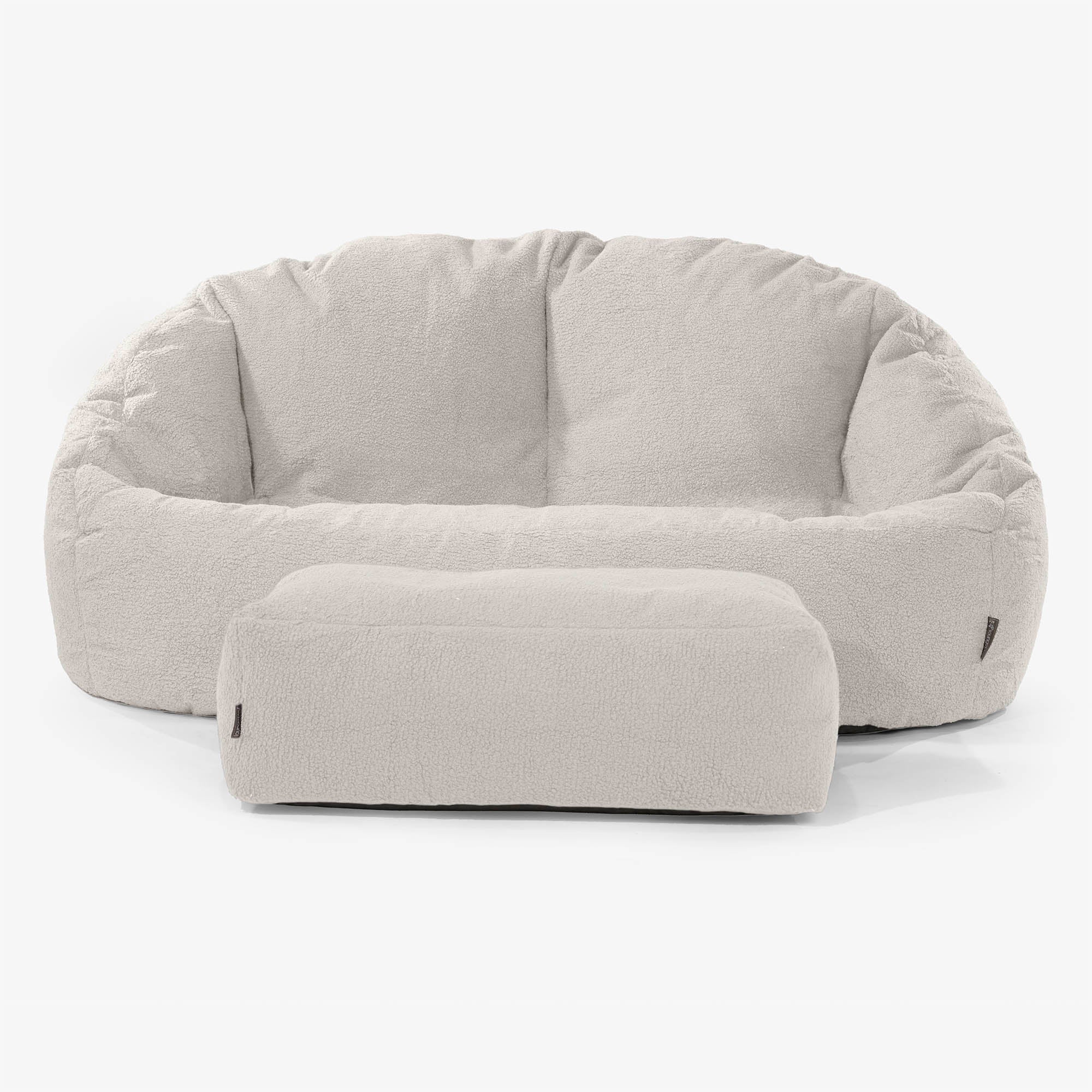 Bubble Sitzsack Sofa - Bouclé Elfenbein - Image 2