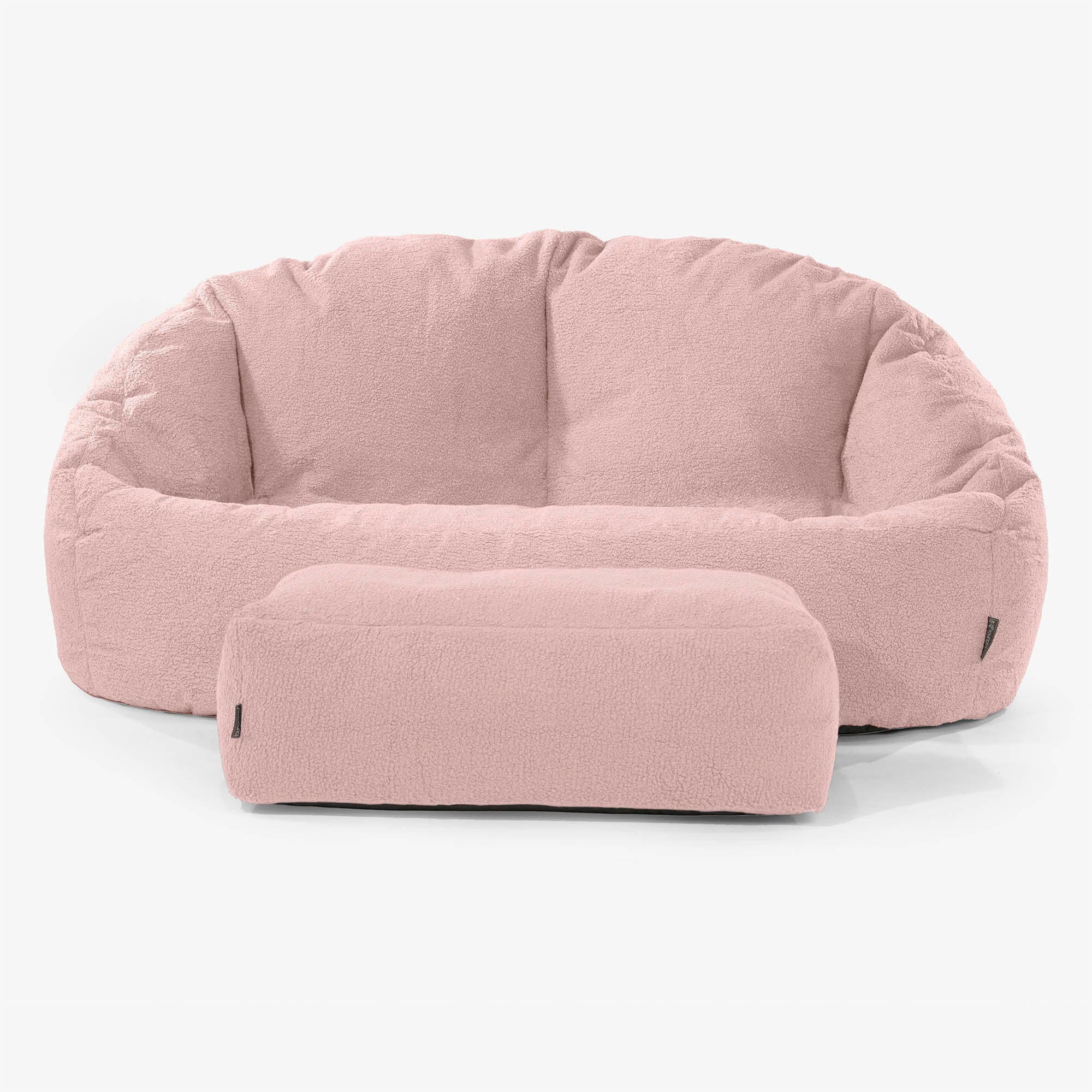 Bubble Sitzsack Sofa - Bouclé Pink - Image 2