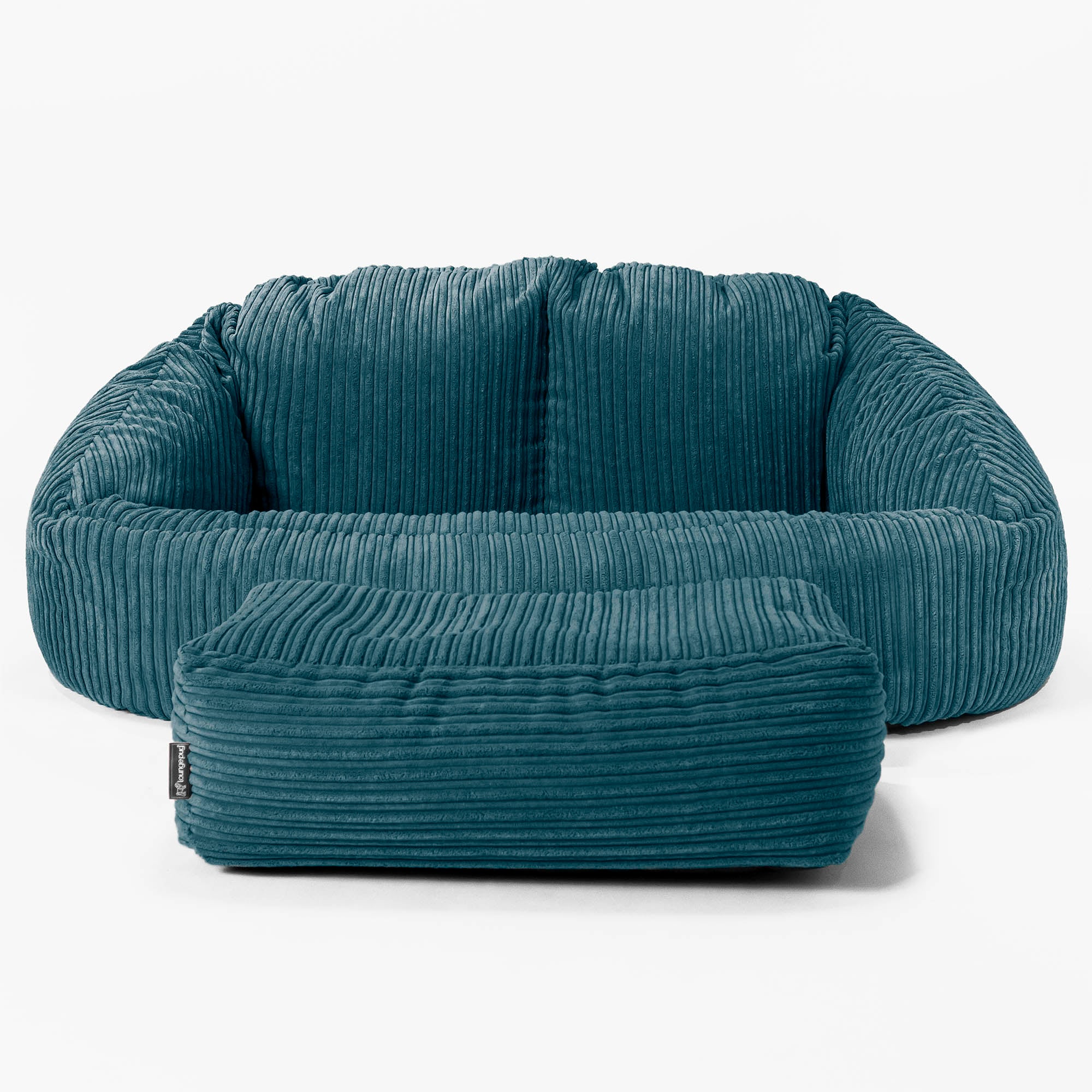 Bubble Sitzsack Sofa - Cord Blaugrün - Image 2