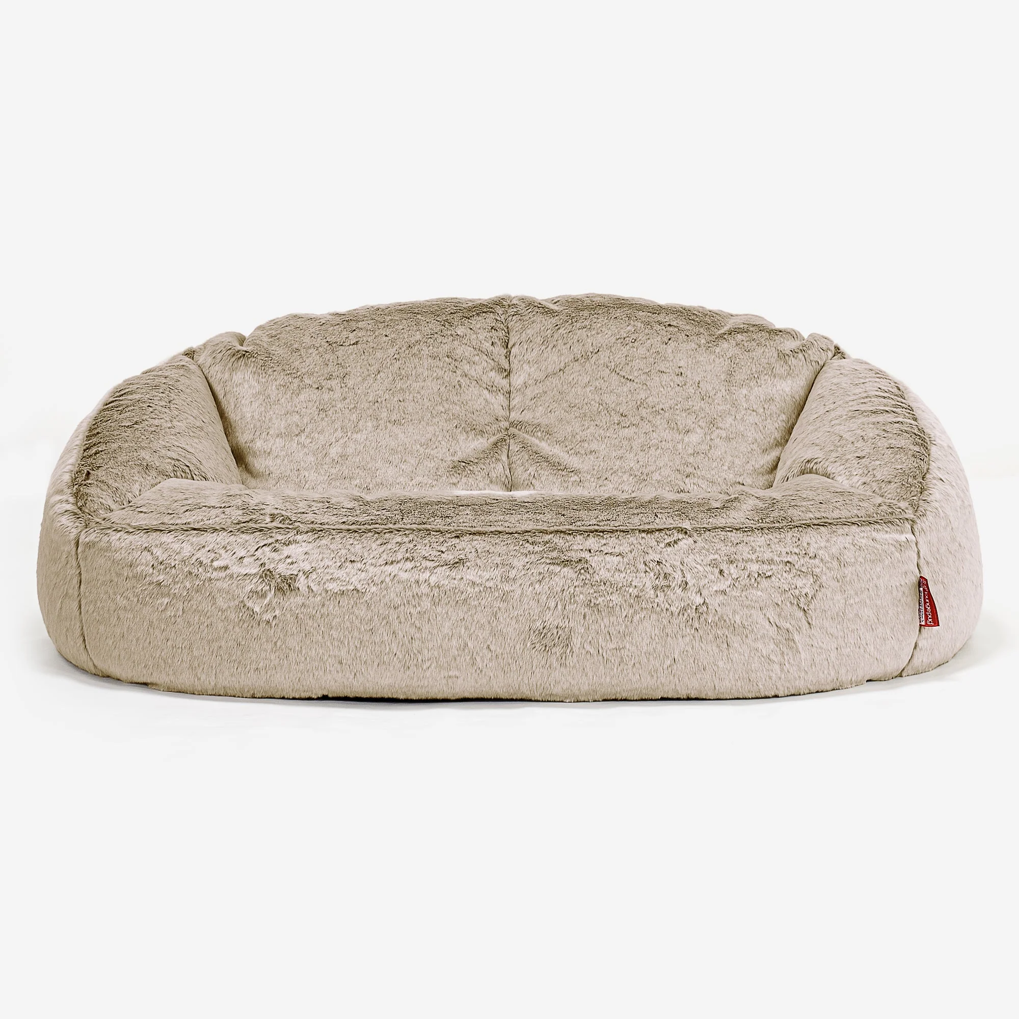 Bubble Sitzsack Sofa Ersatz Bezug - Kaninchen Kunstfell - Image 3