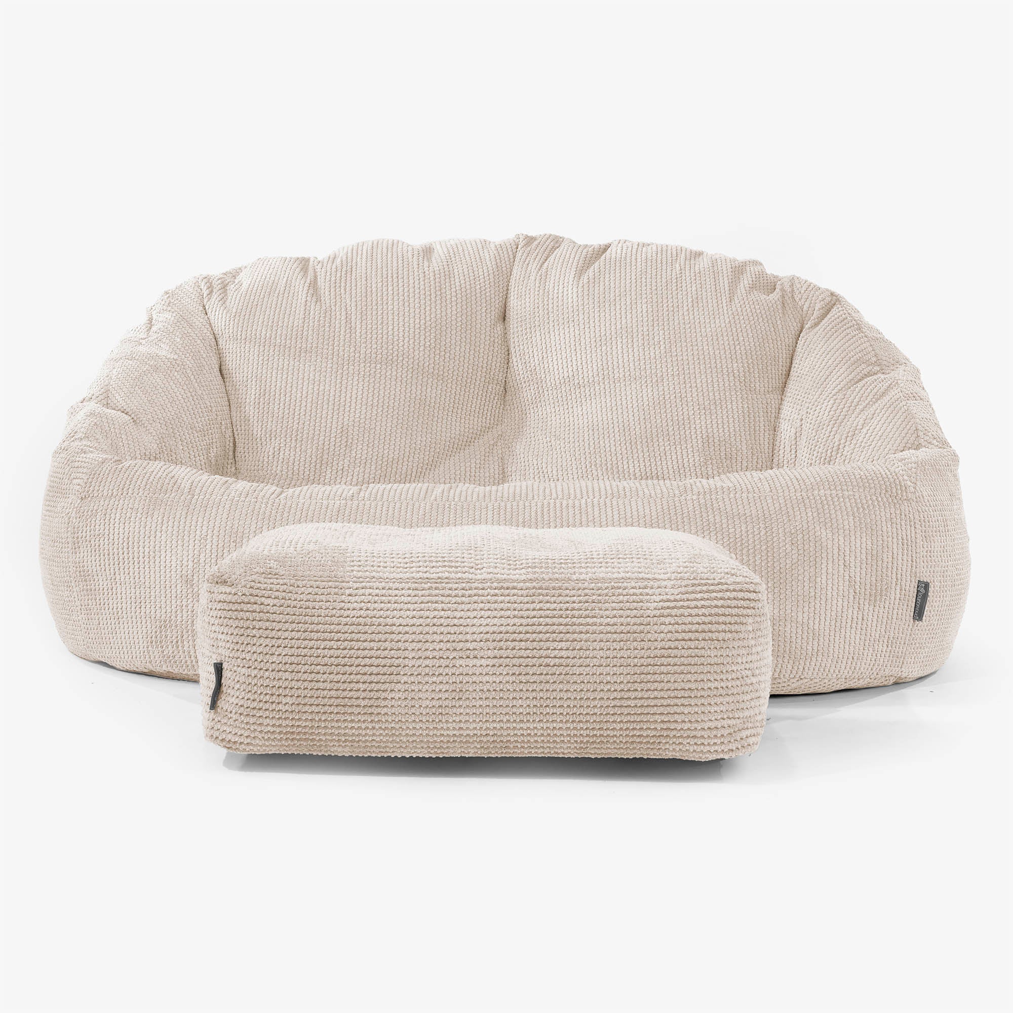 Bubble Sitzsack Sofa - Pom-Pom Creme - Image 2