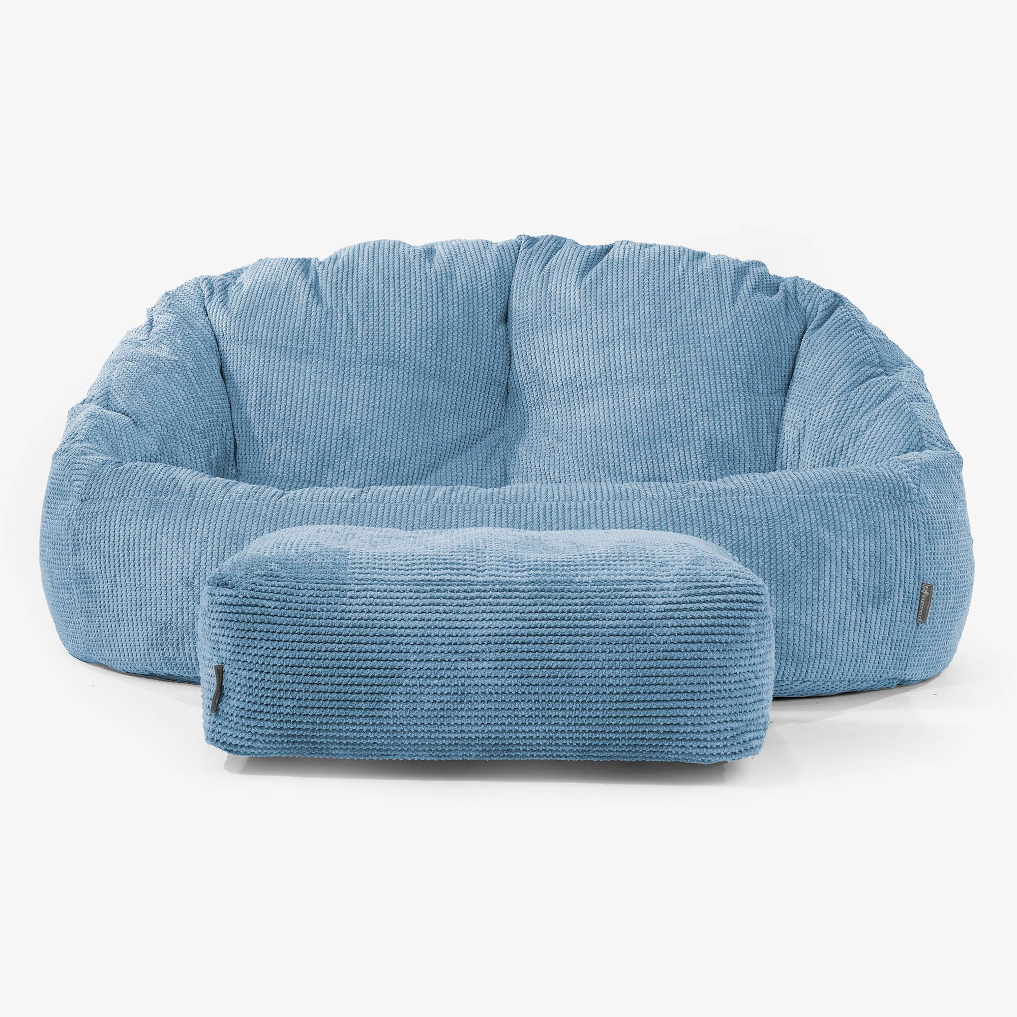 Bubble Sitzsack Sofa - Pom-Pom Himmelblau - Image 2