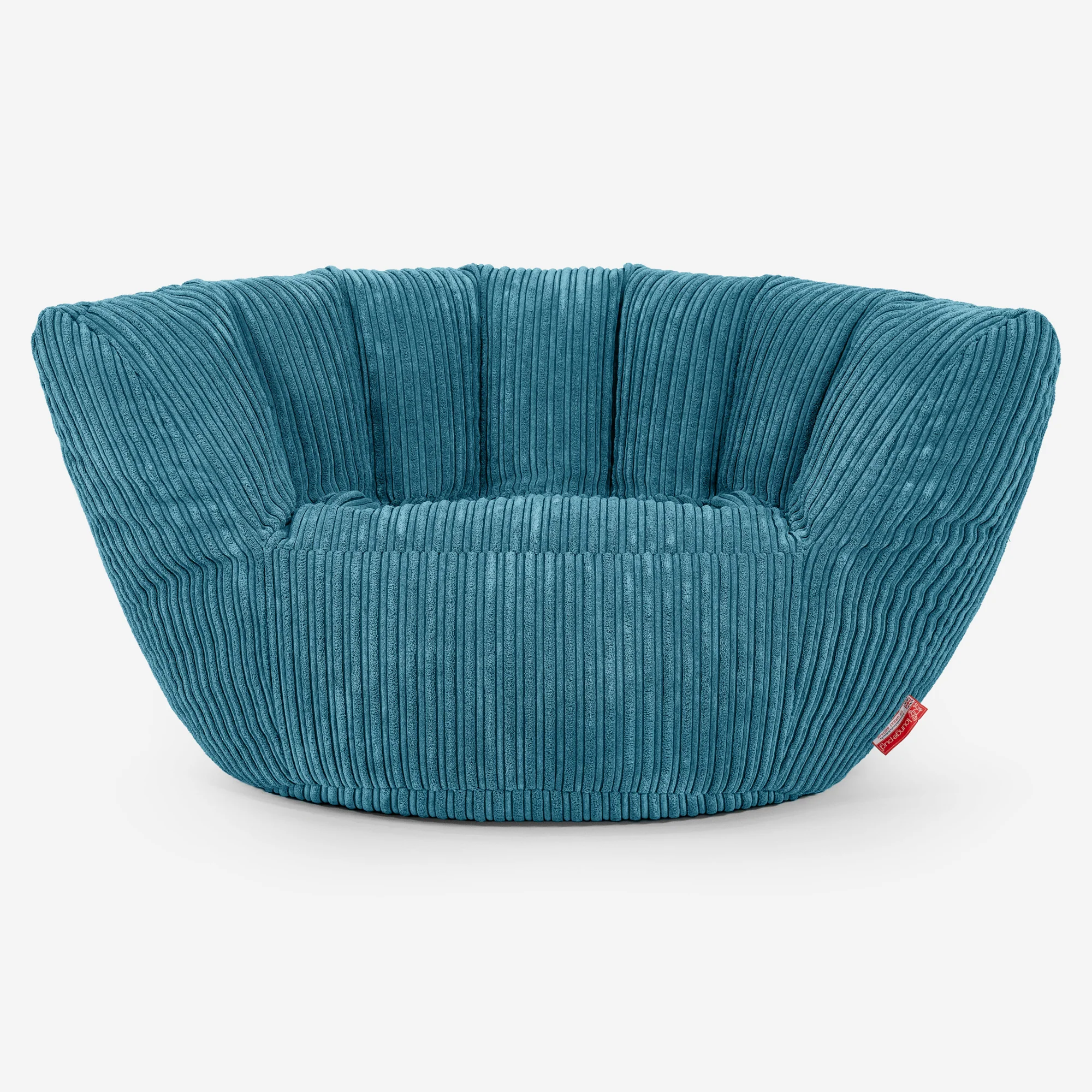 Charles Vintish Sitzsack - Cord Türkis - Image 2