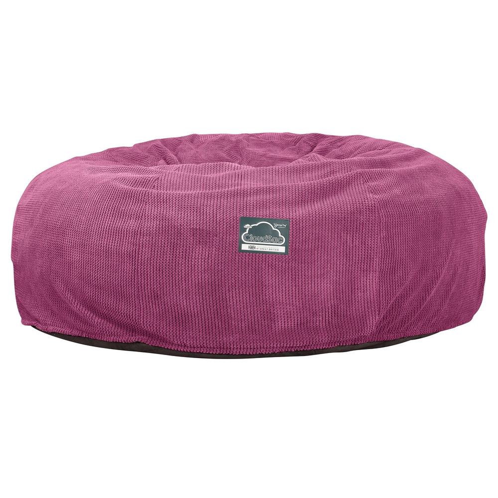 CloudSac 3000 XXL Kingsize Memory-Schaum Sitzsacksofa - Pom-Pom Pink - Image 6