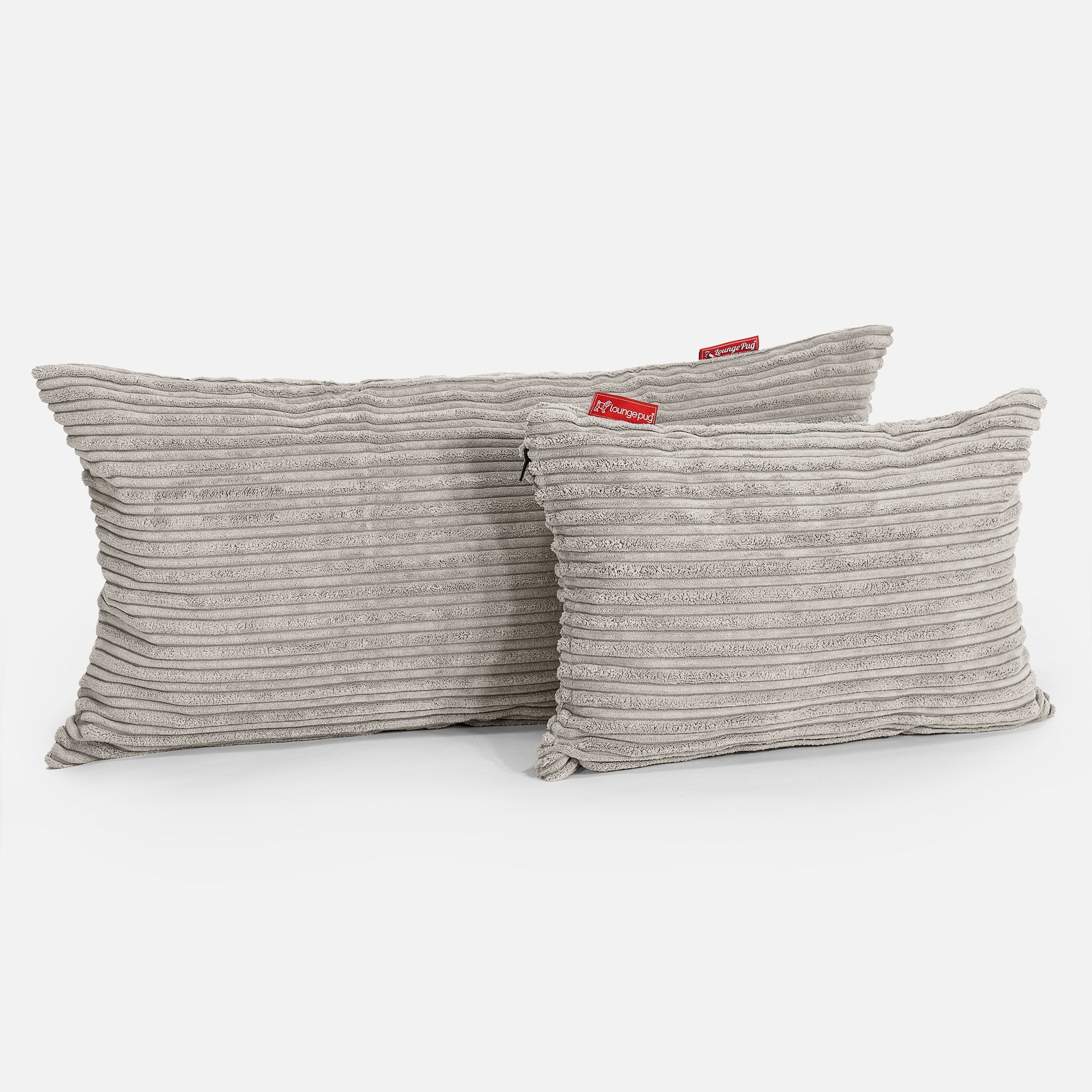 Riesen Dekokissen / Sofa Kissenbezug 40 x 70cm - Cord Nerzfarben - Image 3