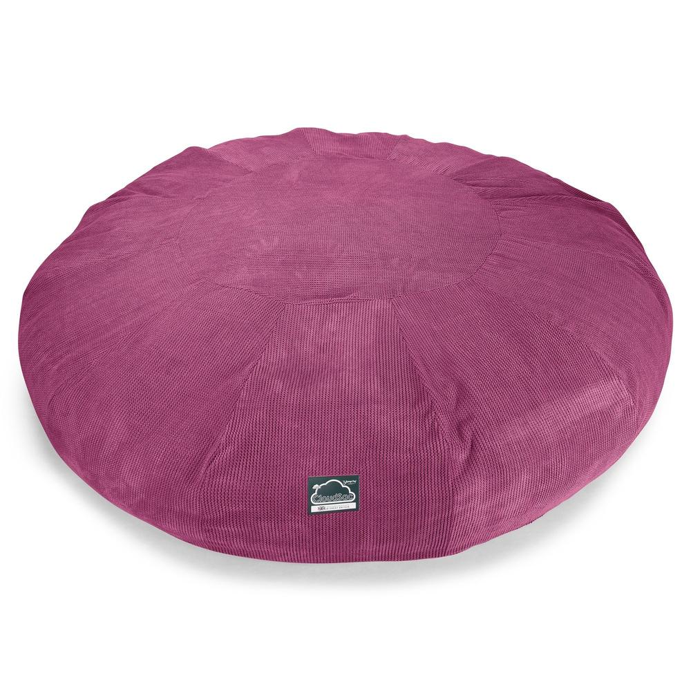CloudSac 5000 XXXXXL Gigantischer Memory-Schaum Sitzsacksofa - Pom-Pom Pink - Image 4