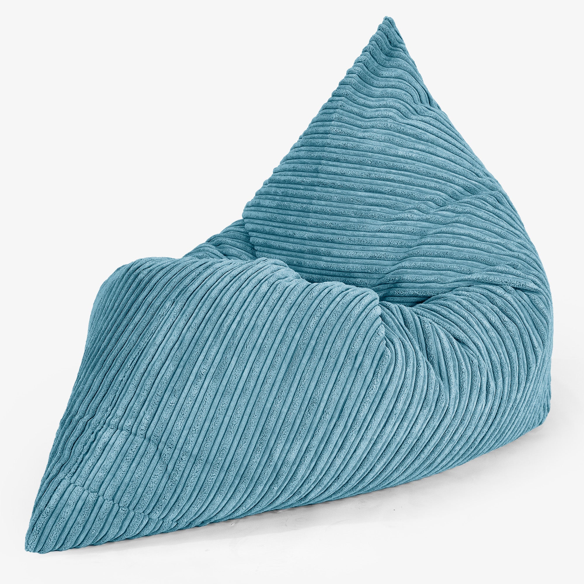 Sitzsack Kinder XL 2-14 jahren - Cord Türkis - Image 2