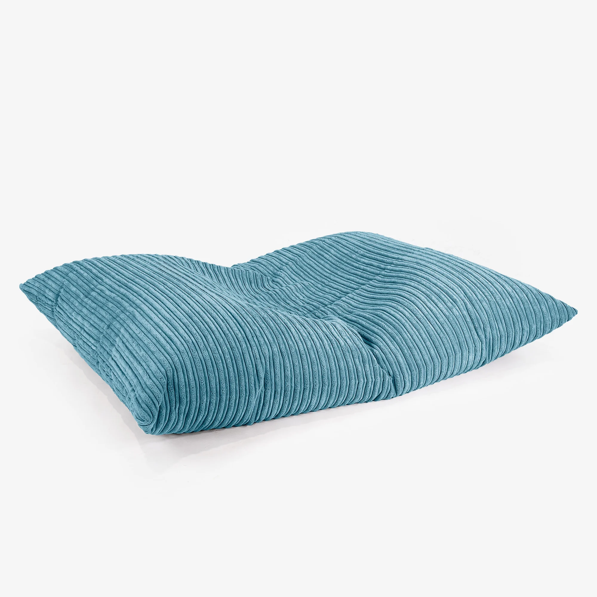 Sitzsack Kinder XL 2-14 jahren - Cord Türkis - Image 3