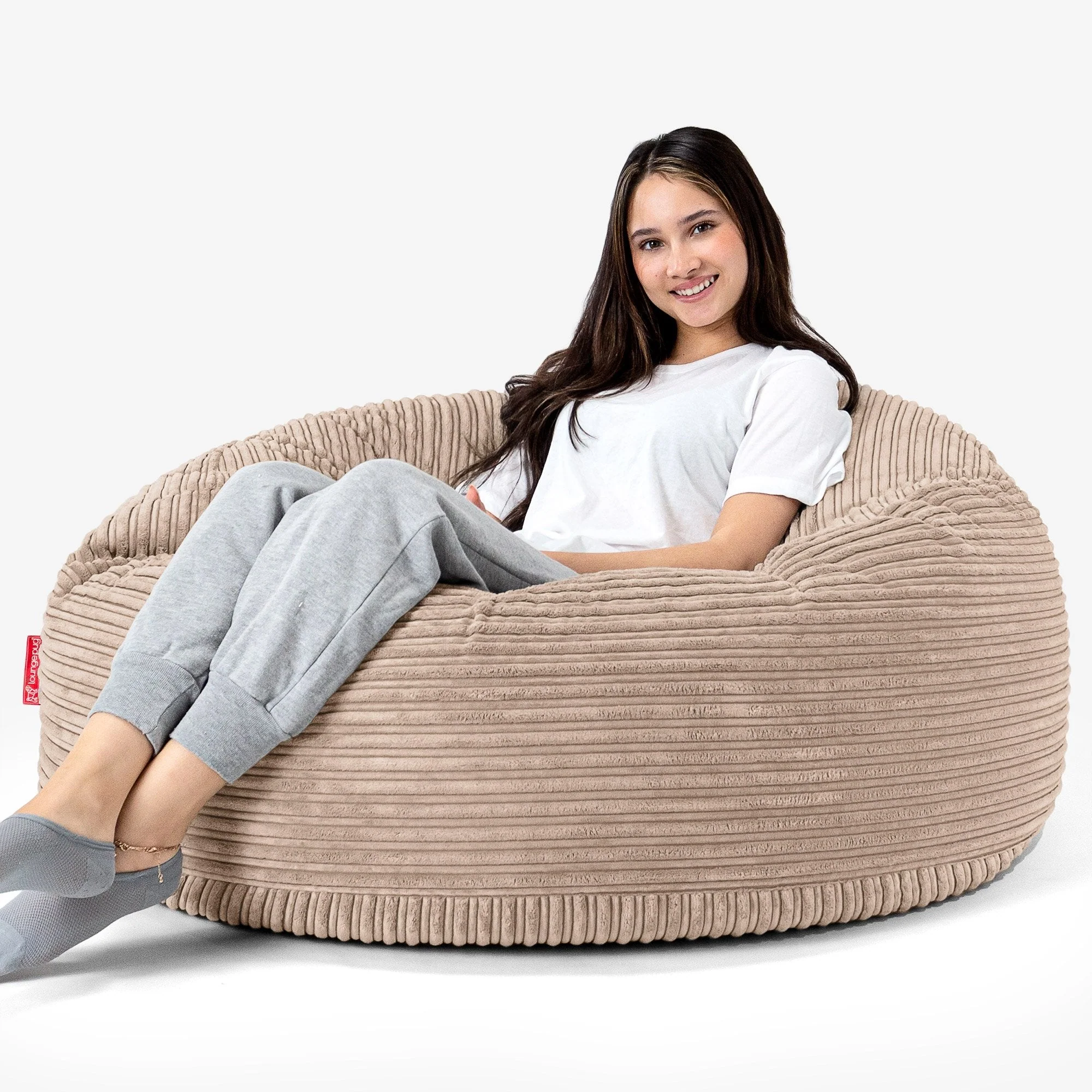 Mammoth Sofa Sitzsack XXL - Cord Sand - Image 2