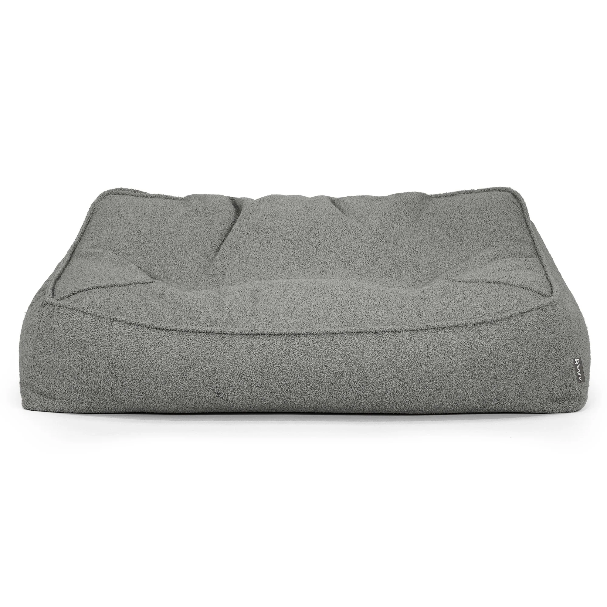 Das Slouchy Sitzsack Sofa - Bouclé Grau - Image 2