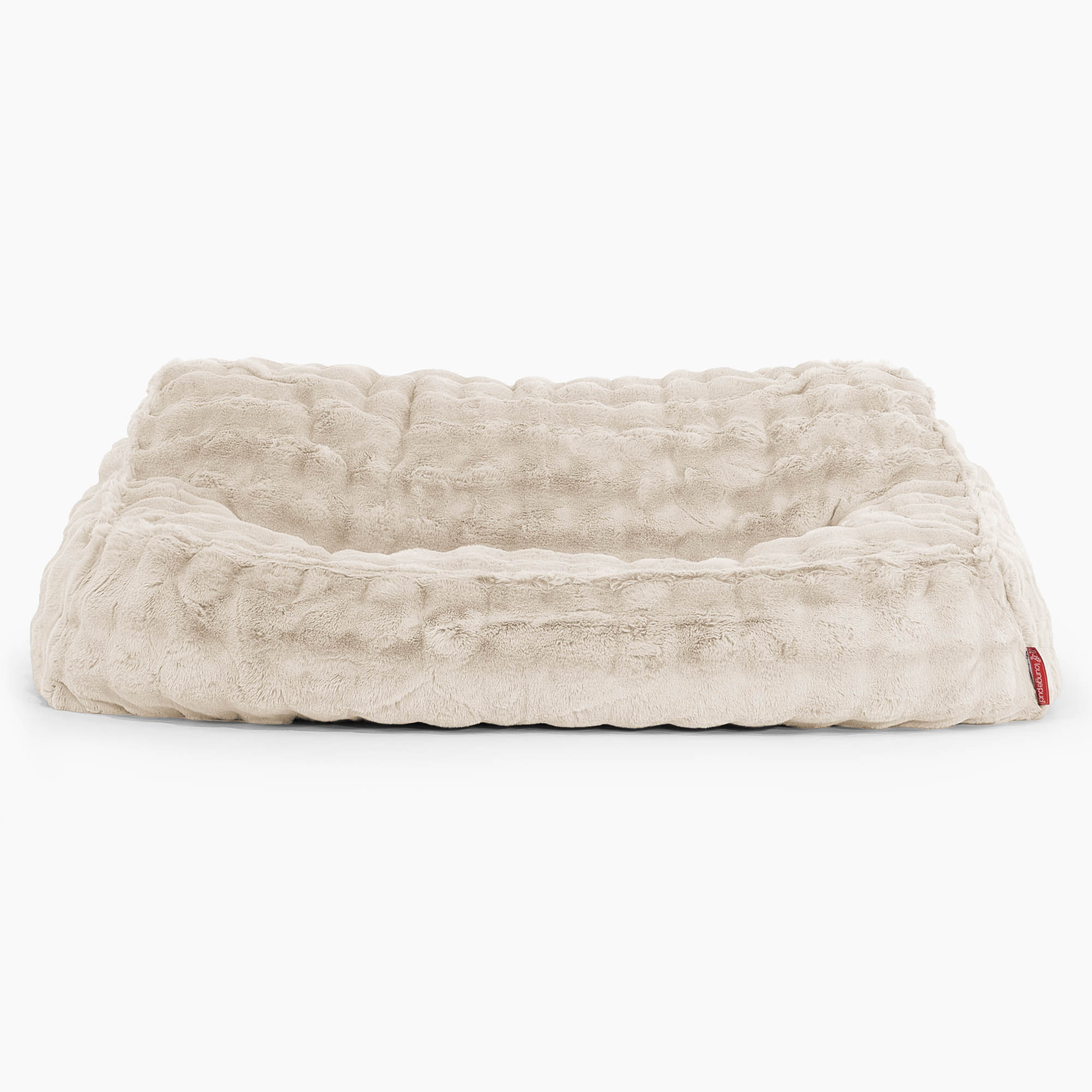 Das Slouchy Sitzsack Sofa - Bubble Pelz Creme - Image 2