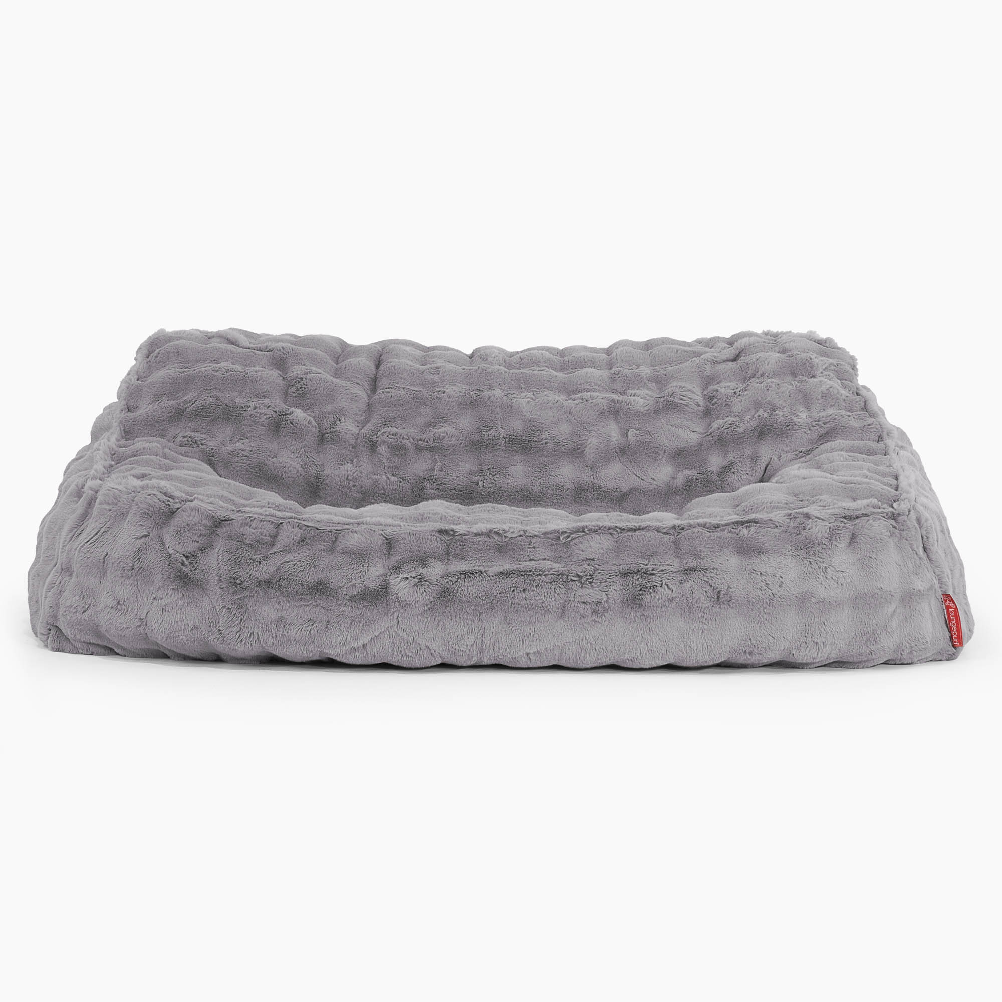 Das Slouchy Sitzsack Sofa - Bubble Pelz Grau - Image 2