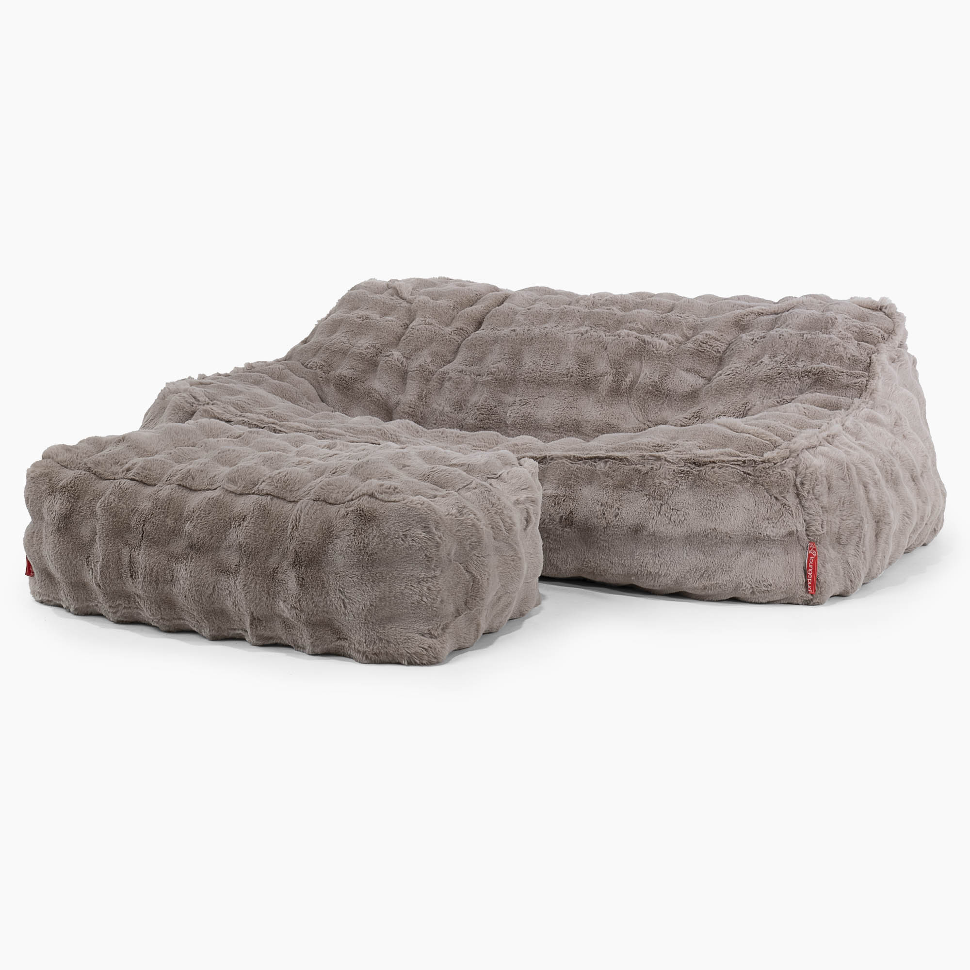 Das Slouchy Sitzsack Sofa - Bubble Pelz Nerzfarben - Image 3