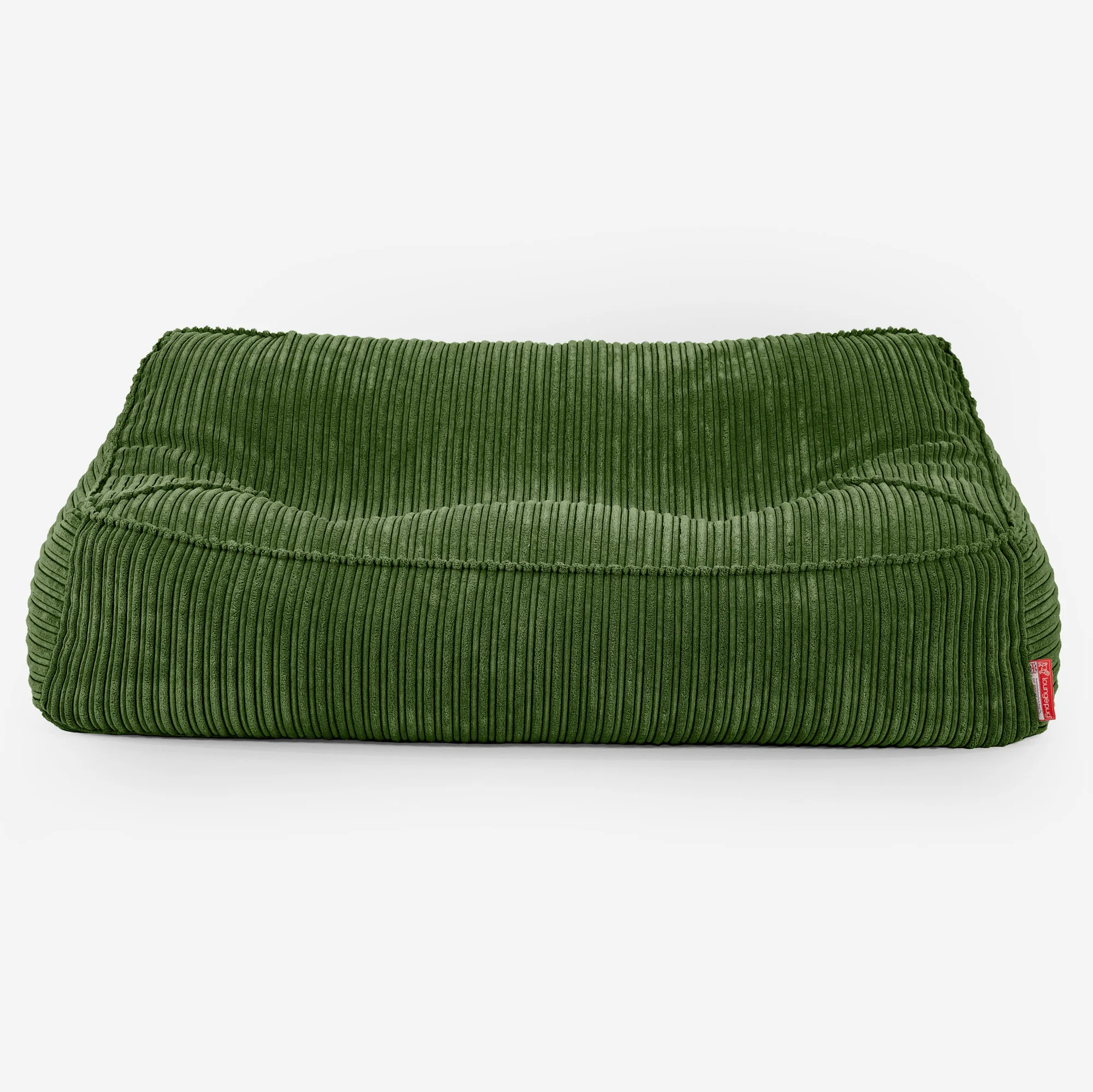 Das Slouchy Sitzsack Sofa - Cord Nadelwaldgrün - Image 2