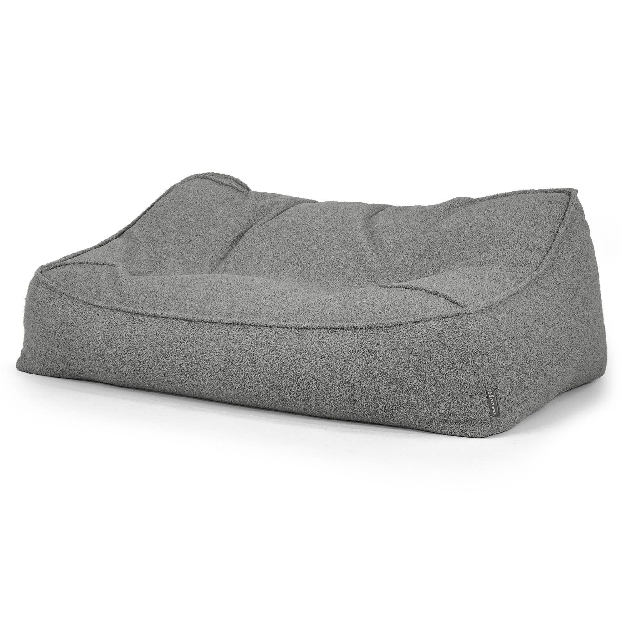 Das Slouchy Sitzsack Sofa Ersatz Bezug - Bouclé - Image 2