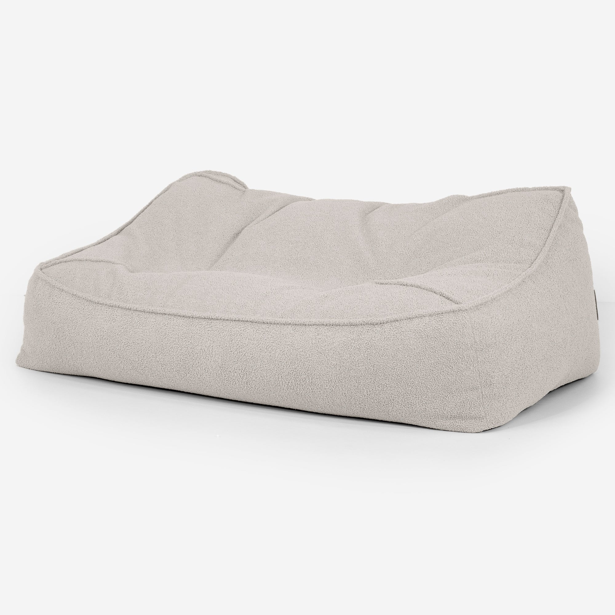 Das Slouchy Sitzsack Sofa Ersatz Bezug - Bouclé - Image 3