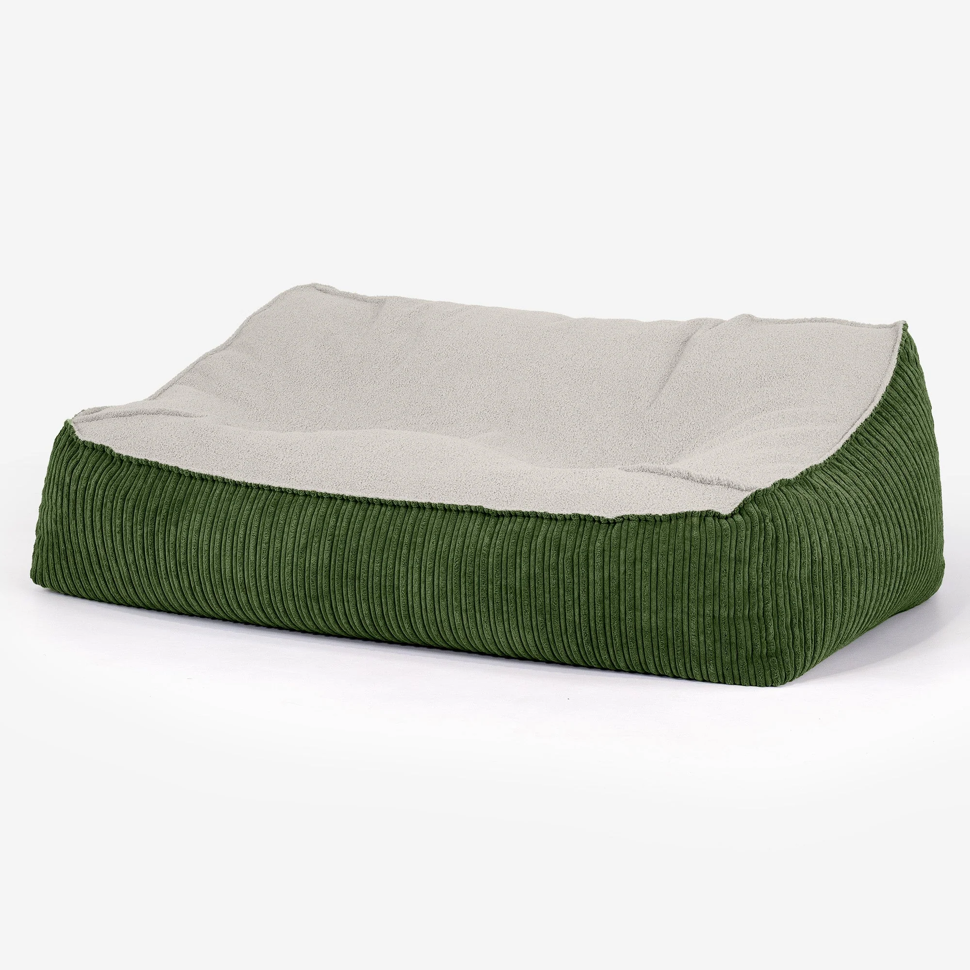 Das Slouchy Sitzsack Sofa Ersatz Bezug - Bouclé & Cord - Image 2