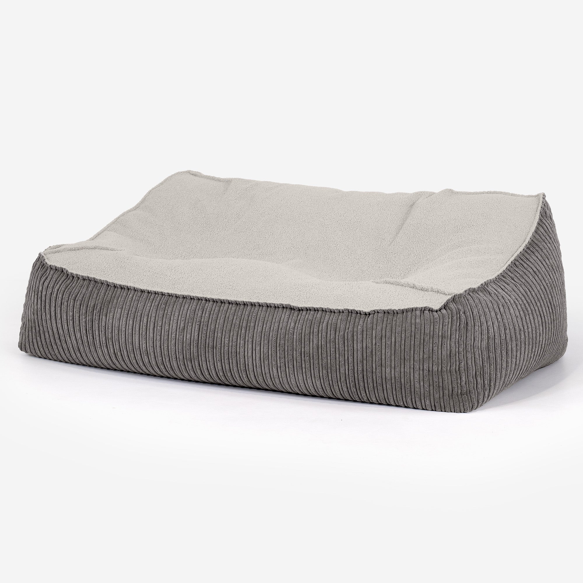Das Slouchy Sitzsack Sofa Ersatz Bezug - Bouclé & Cord - Image 3
