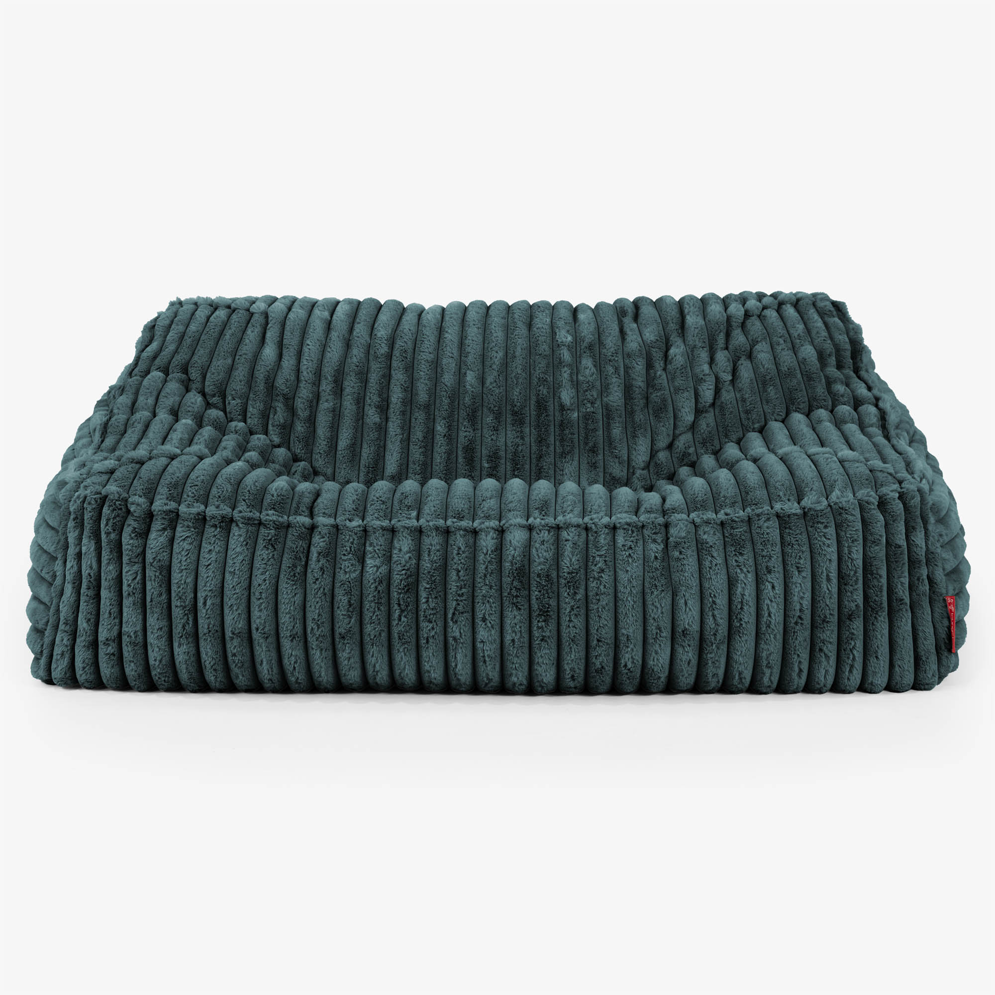 Das Slouchy Sitzsack Sofa - Ultra Plüsch Cord Blaugrün - Image 2
