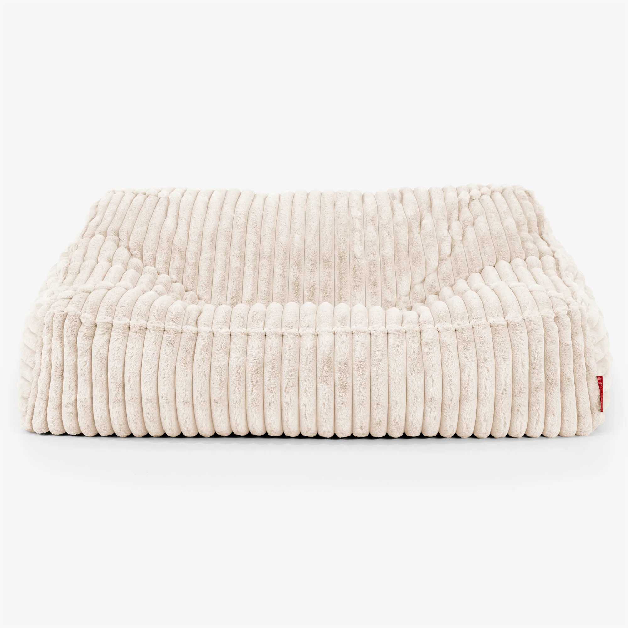 Das Slouchy Sitzsack Sofa - Ultra Plüsch Cord Creme - Image 2